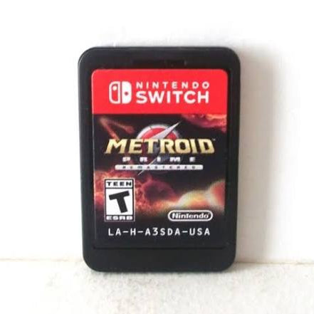 Loose Nintendo Switch Metroid Prime Remastered Video Game