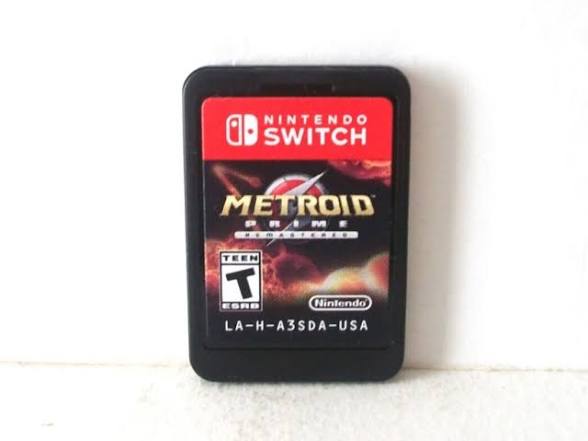 Loose Nintendo Switch Metroid Prime Remastered Video Game