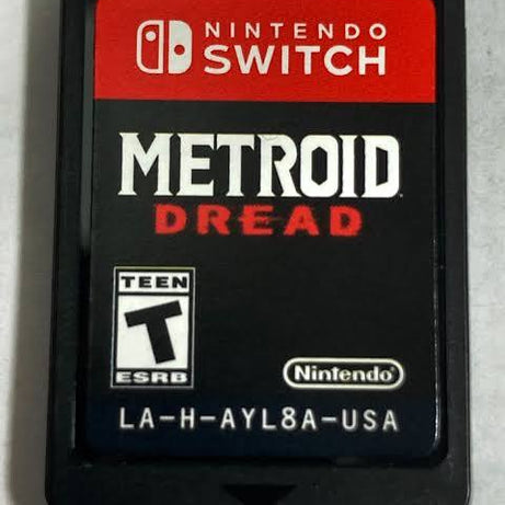 Loose Nintendo Switch Metroid Dread Video Game