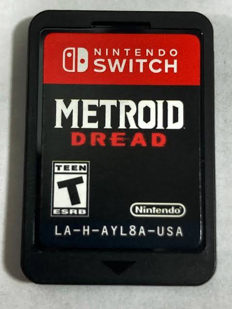 Loose Nintendo Switch Metroid Dread Video Game