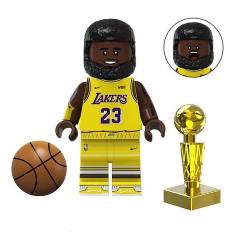 NBA Lebron James #2 Mini Block Figure