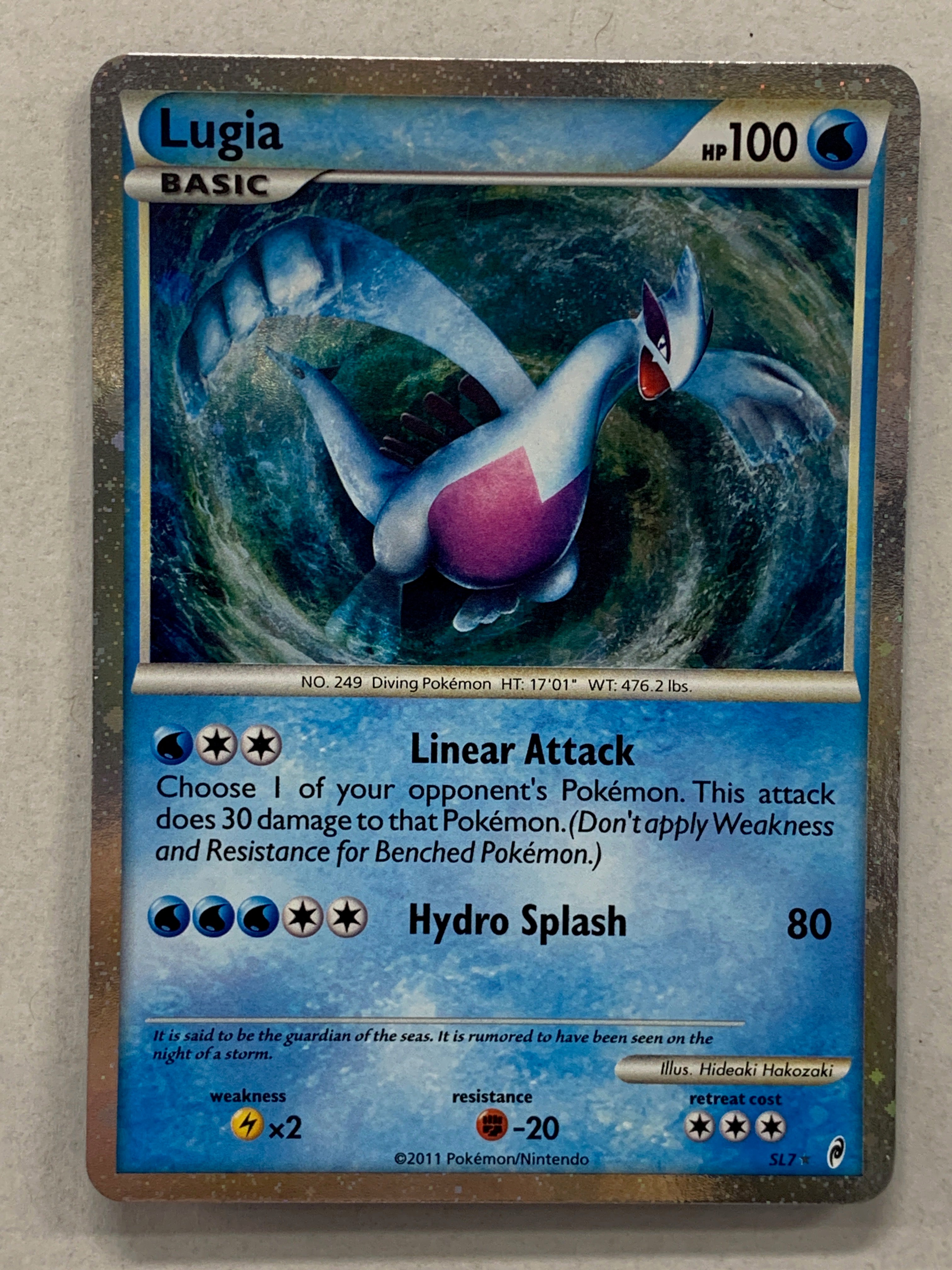 Pokémon TCG - Call of Legends Lugia SL7 NM