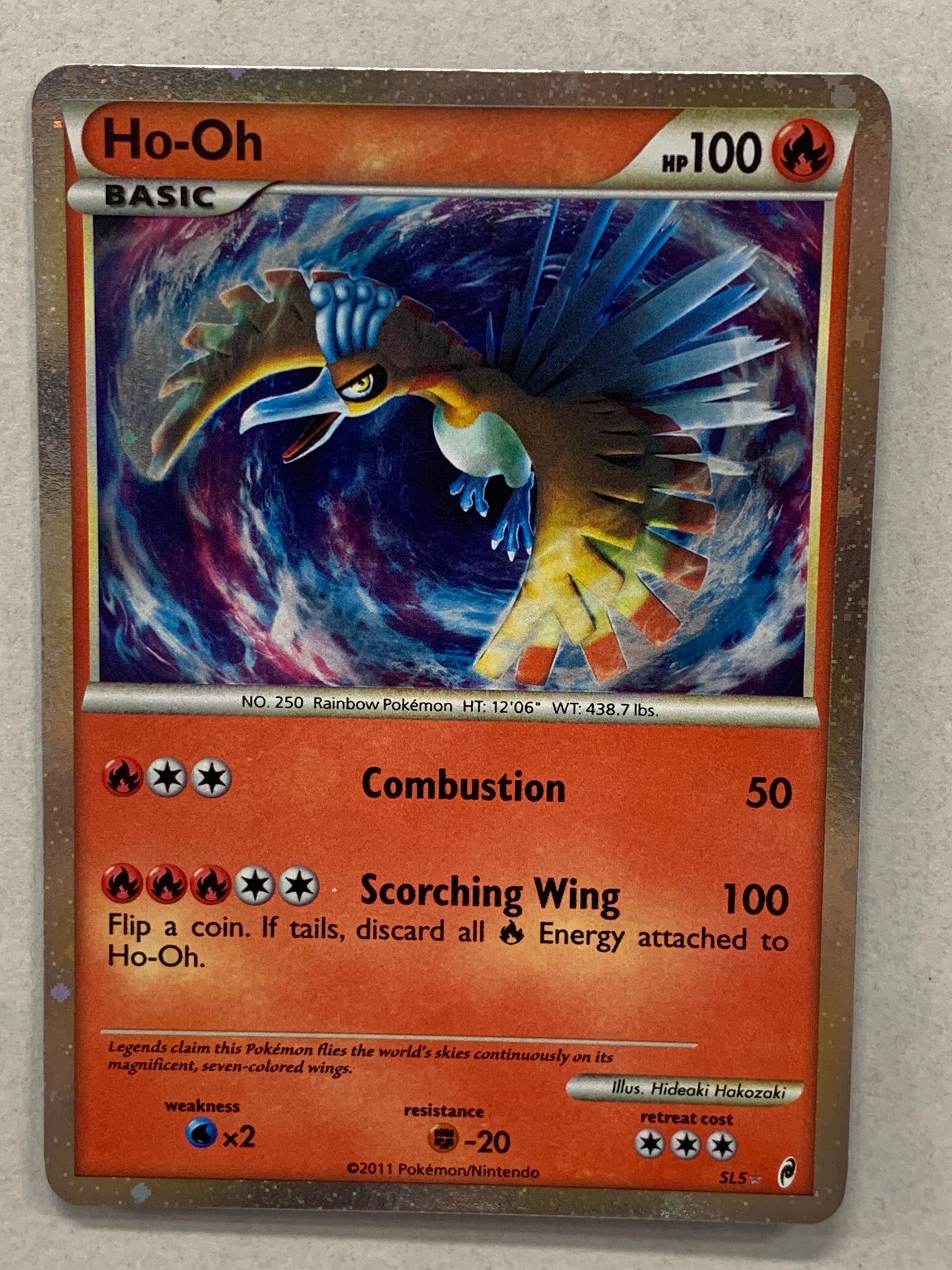 Pokémon TCG - Call of Legends Ho-Oh SL5 NM