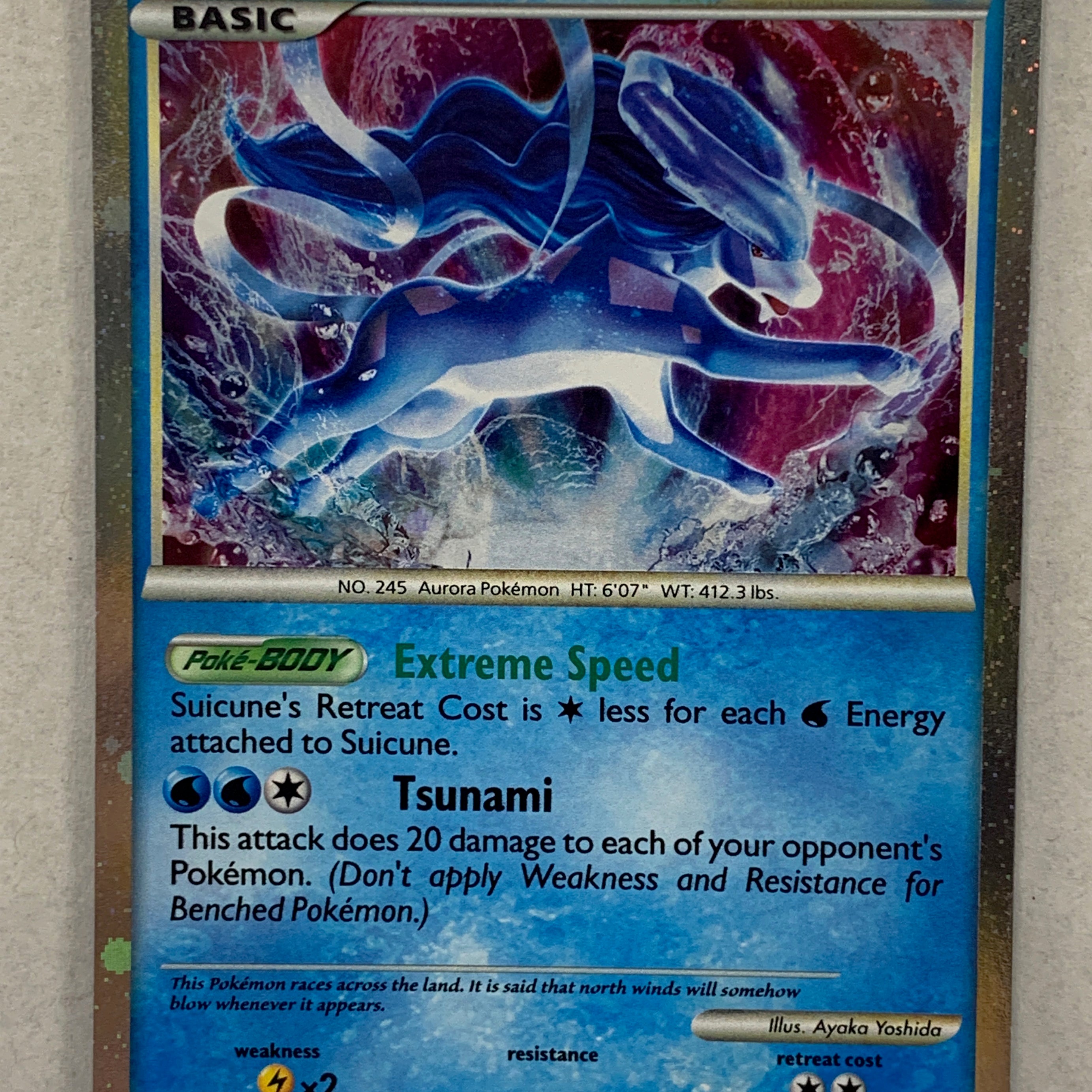 Pokémon TCG - Call of Legends Suicune SL11 NM