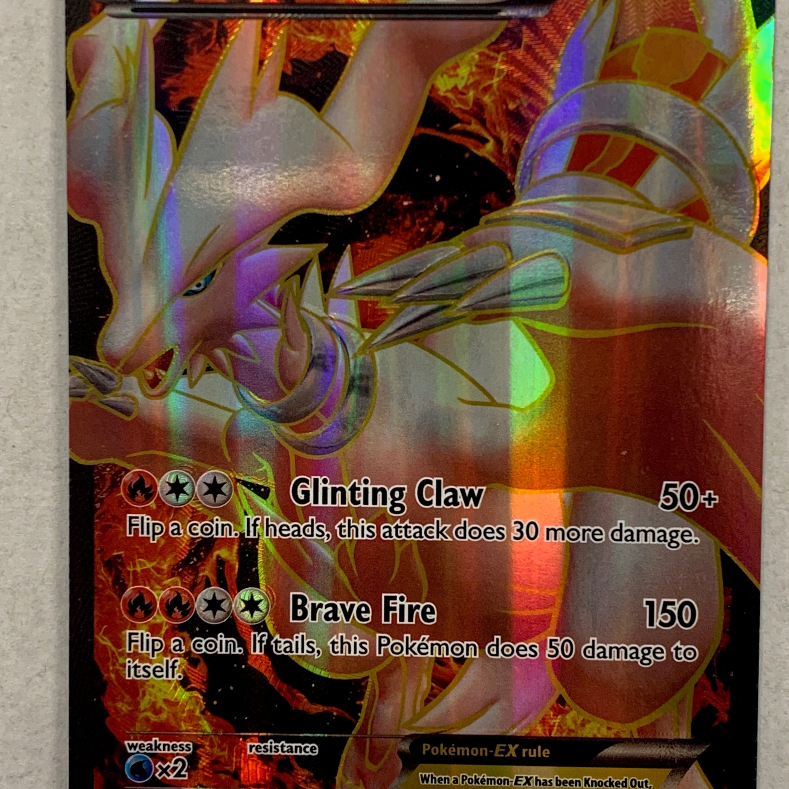 Pokémon TCG - Next Destinies Reshiram EX 95/99 NM