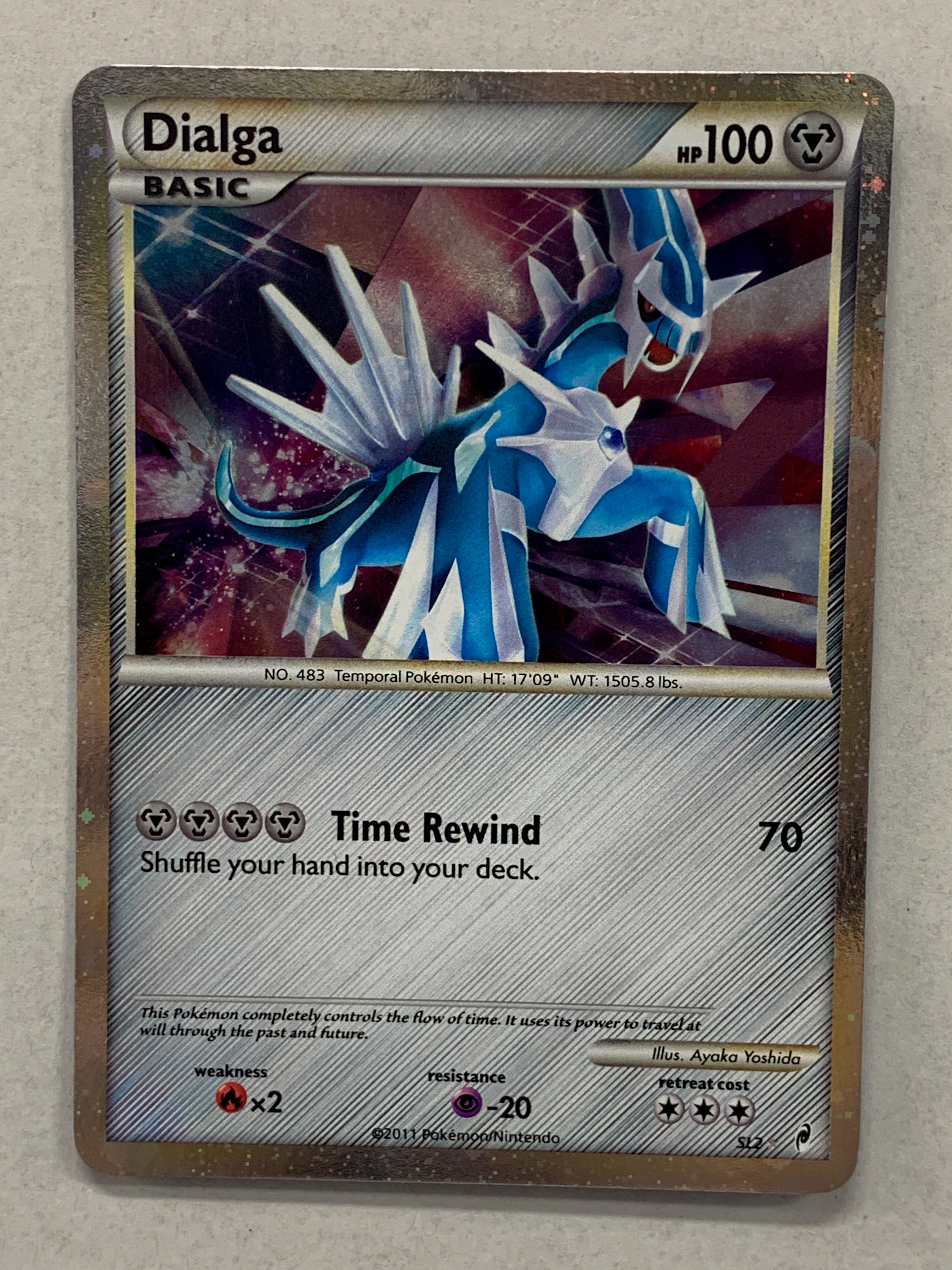 Pokémon TCG - Call of Legends Dialga SL2 NM