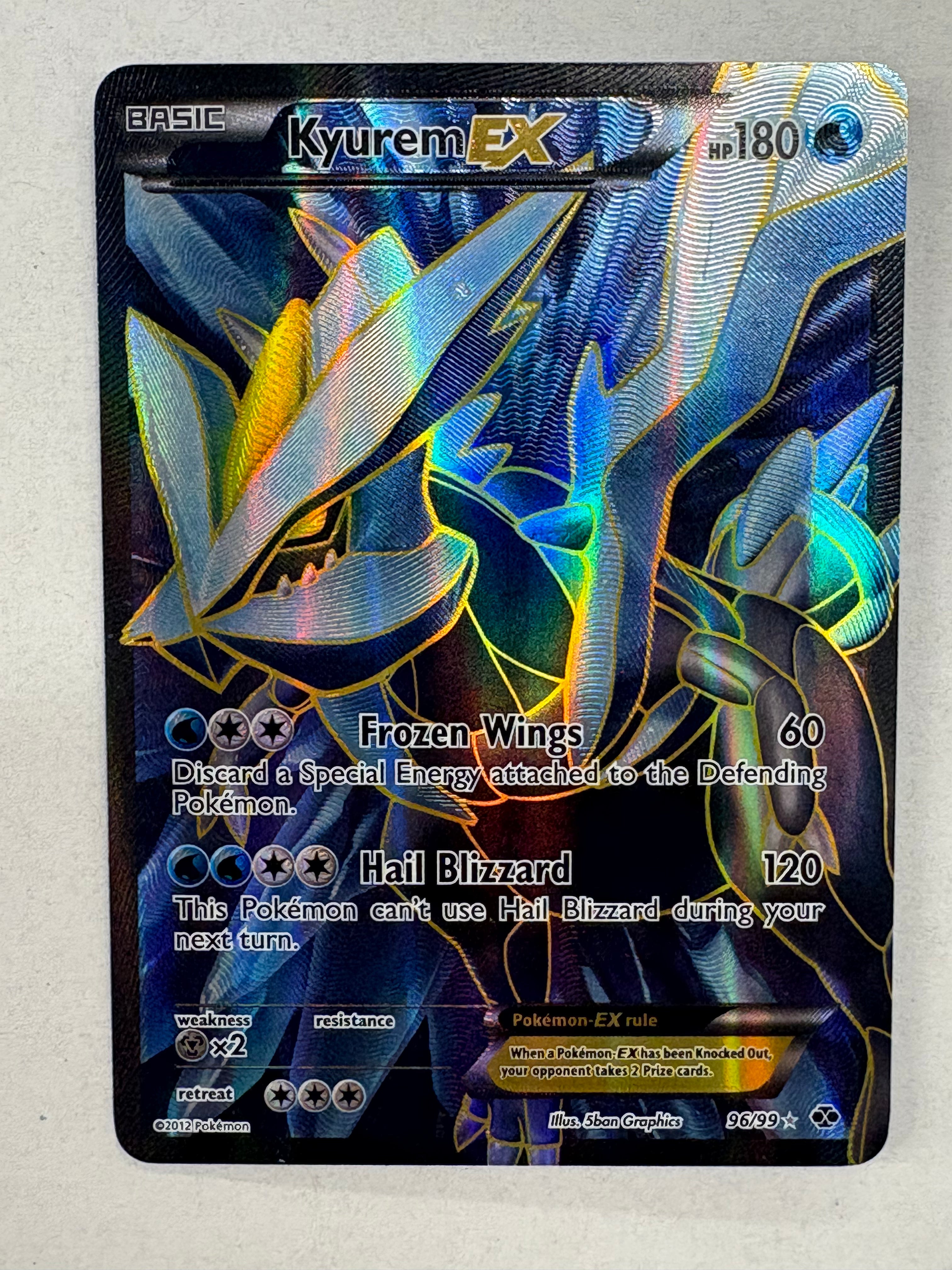 Pokémon TCG - Next Destinies Kyurem EX 96/99 MP