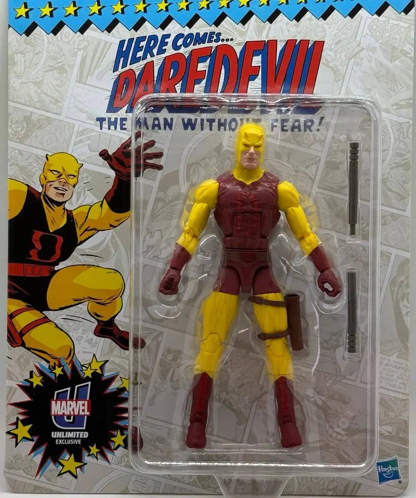 Hasbro Marvel Legends Retro Series Daredevil Action Figure