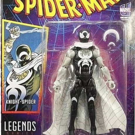 Hasbro Marvel Legends Retro Series Spider-Man Knight-Spider Action Figure