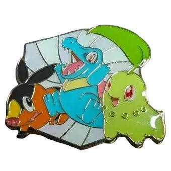 Pokémon Ascended Heroes Johto Starter Pin