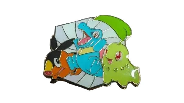 Pokémon Ascended Heroes Johto Starter Pin