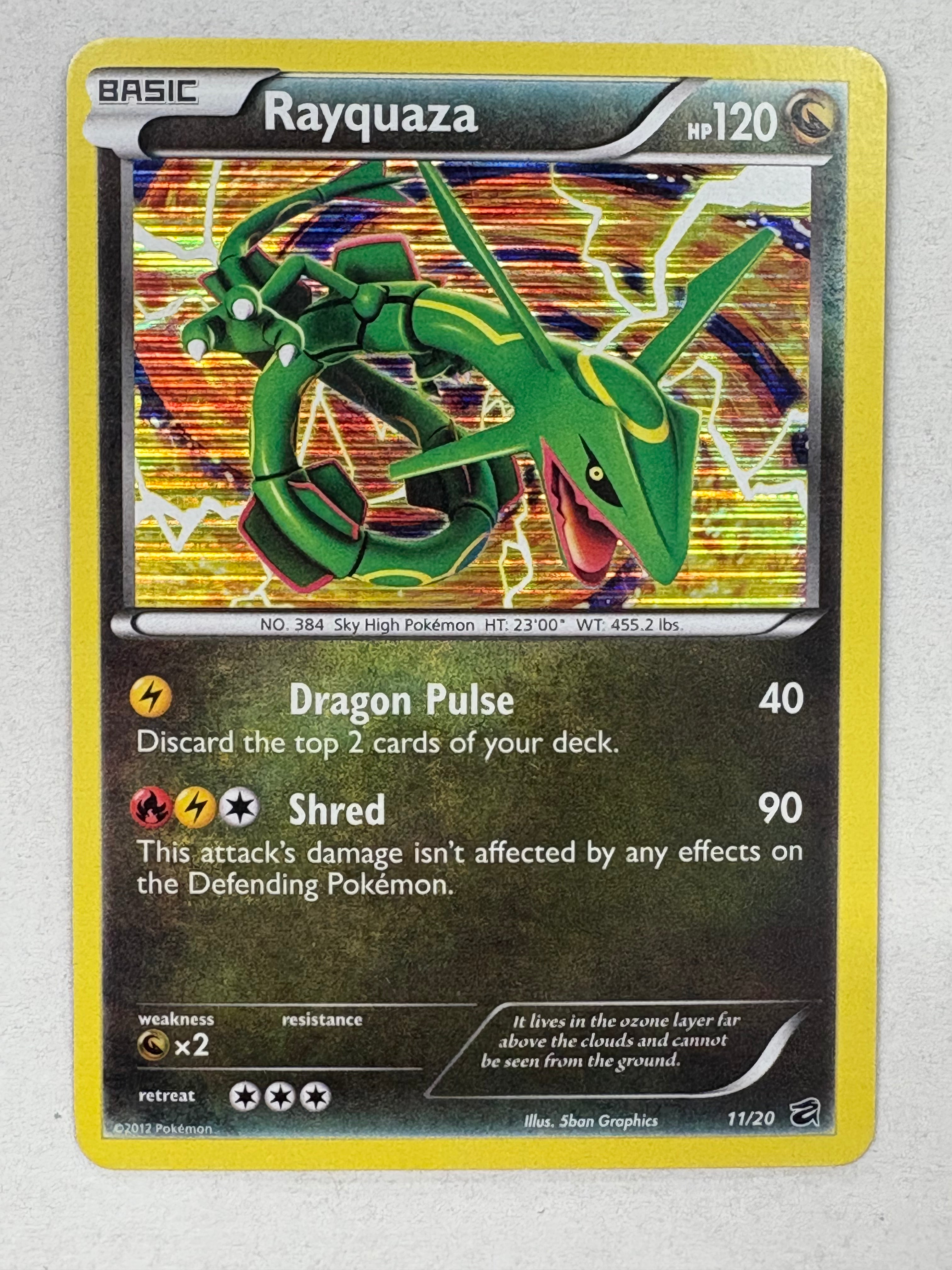 Pokémon TCG - Dragon Vault Rayquaza 11/20 LP