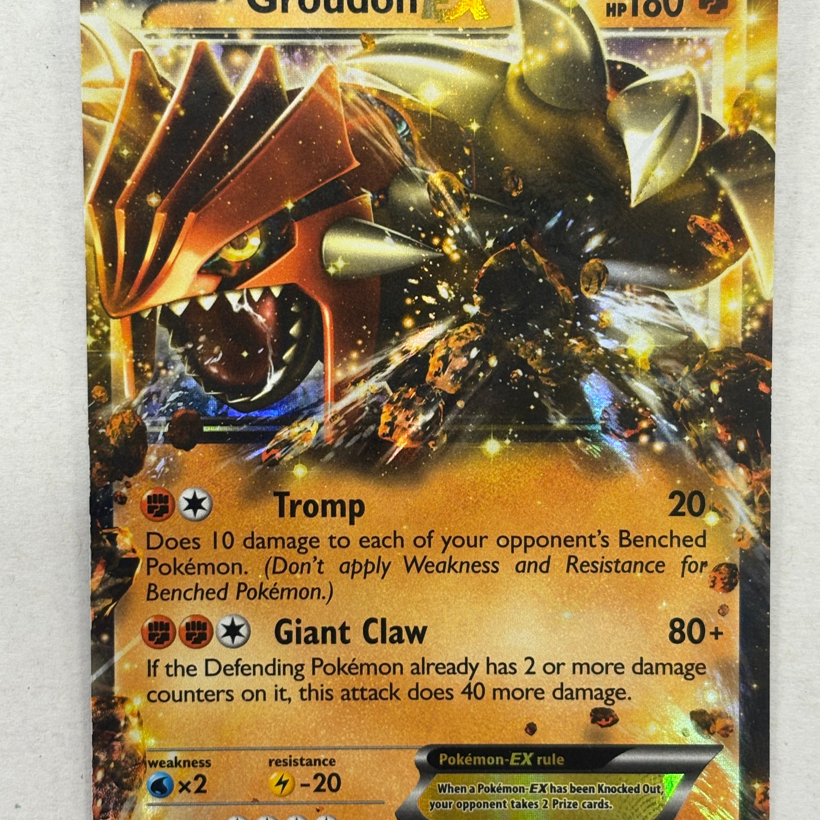 Pokémon TCG - Dark Explorers Groudon EX 54/108 NM