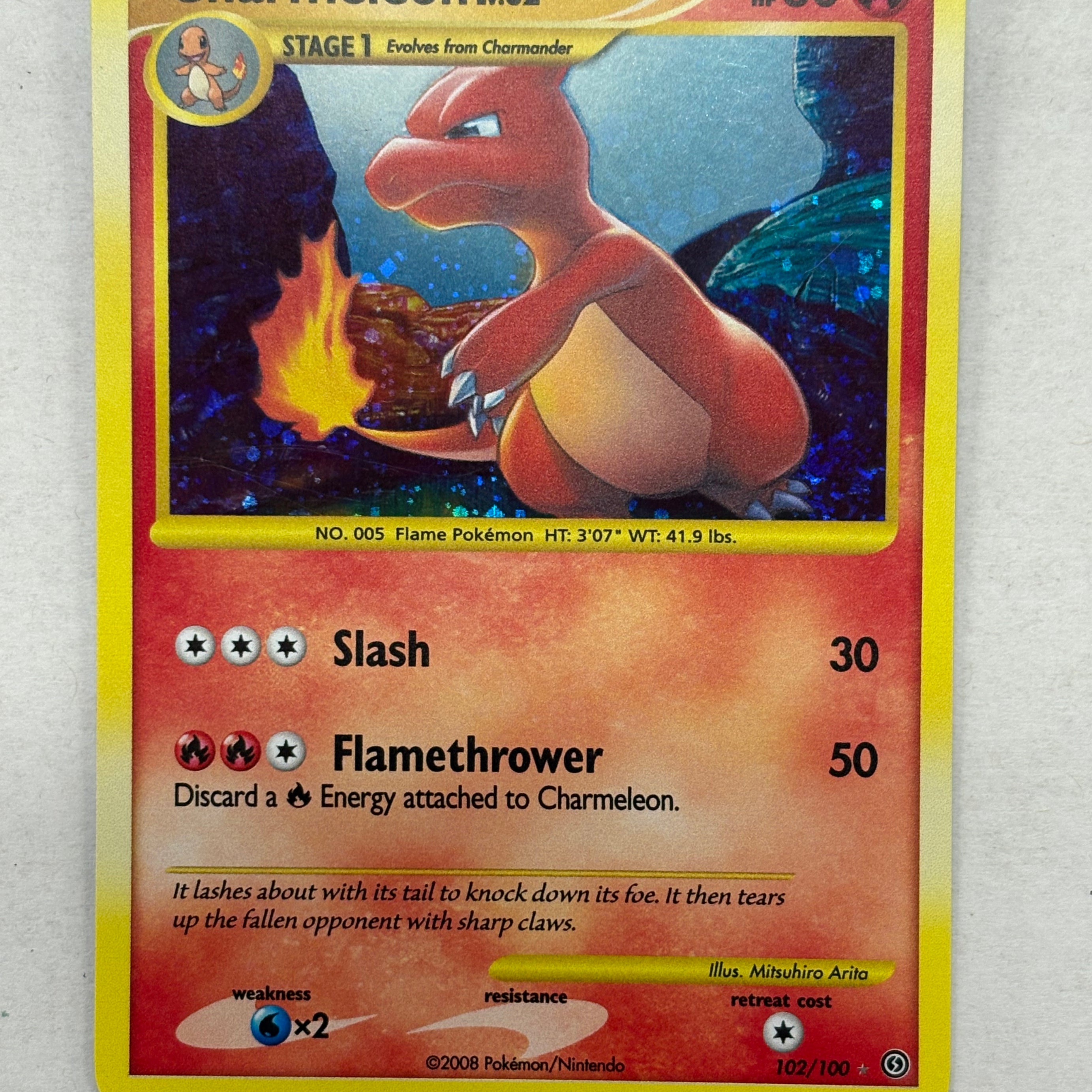 Pokémon TCG - Stormfront Charmeleon 102/100 NM