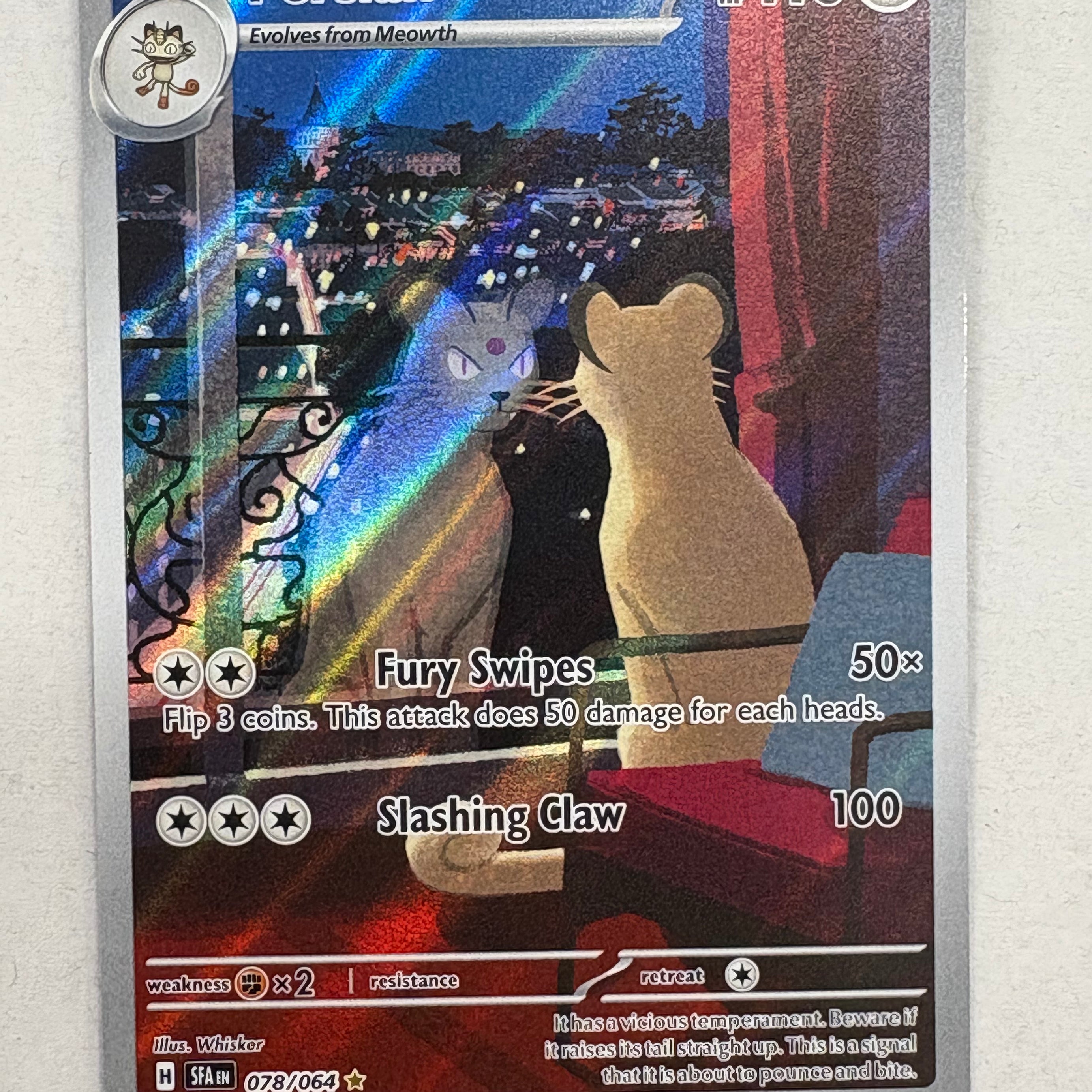 Pokémon TCG - Shrouded Fable Persian 078/064 NM