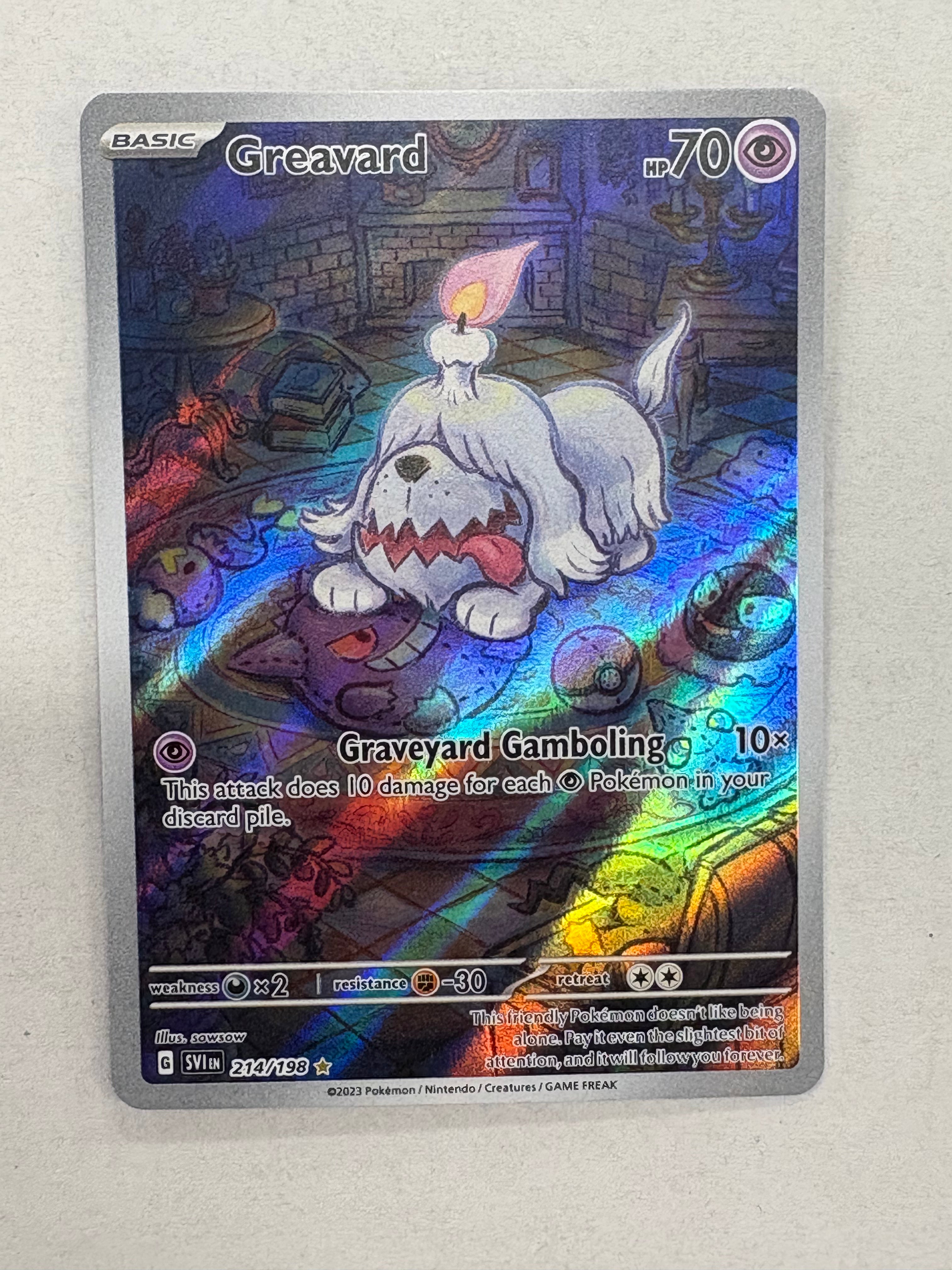 Pokémon TCG - Scarlet & Violet Greavard 214/198 NM