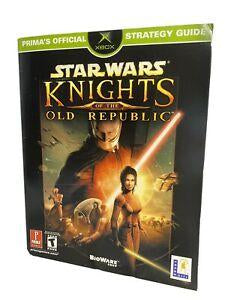 Prima Xbox Star Wars Knights of the Old Republic Official Strategy Guide