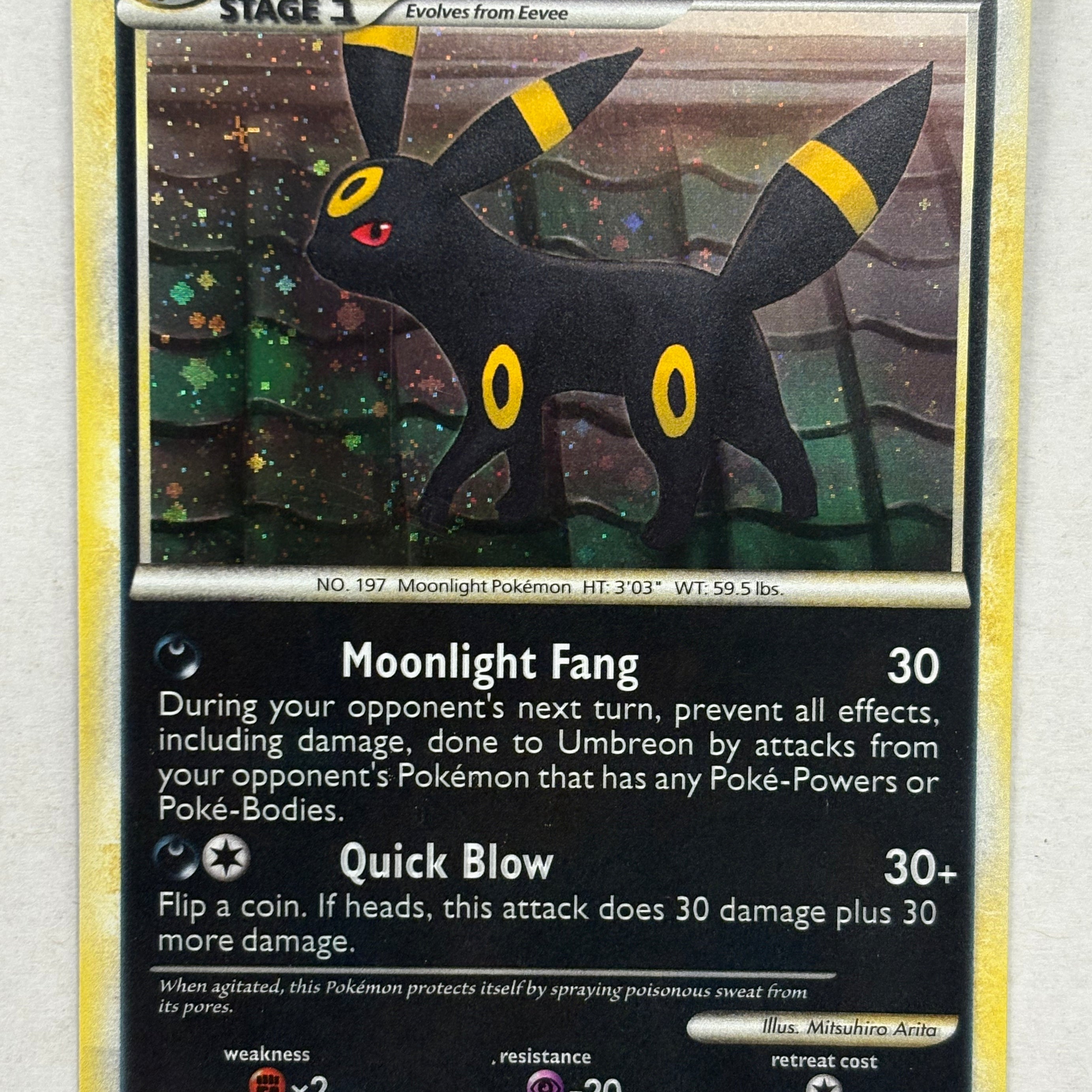 Pokémon TCG - HS Undaunted Umbreon 10/90 NM