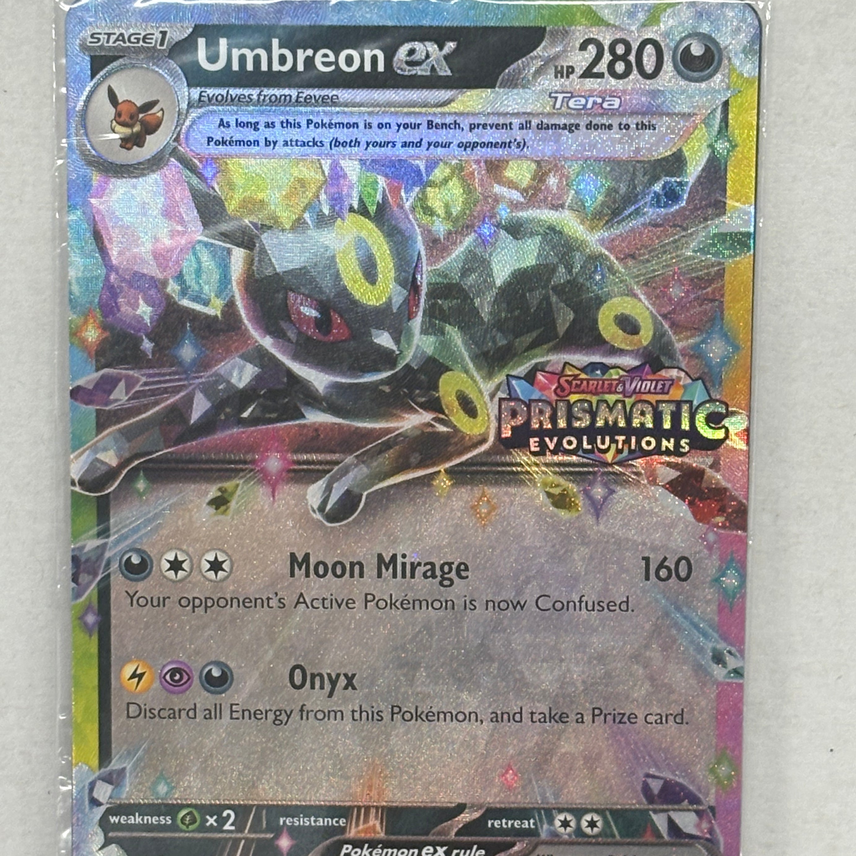 Pokémon TCG - Prismatic Evolutions Umbreon ex (PRE Stamped) 060/131 NM