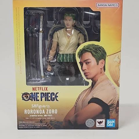 Bandai S.H.Figuarts Netflix One Piece Roronoa Zoro Action Figure