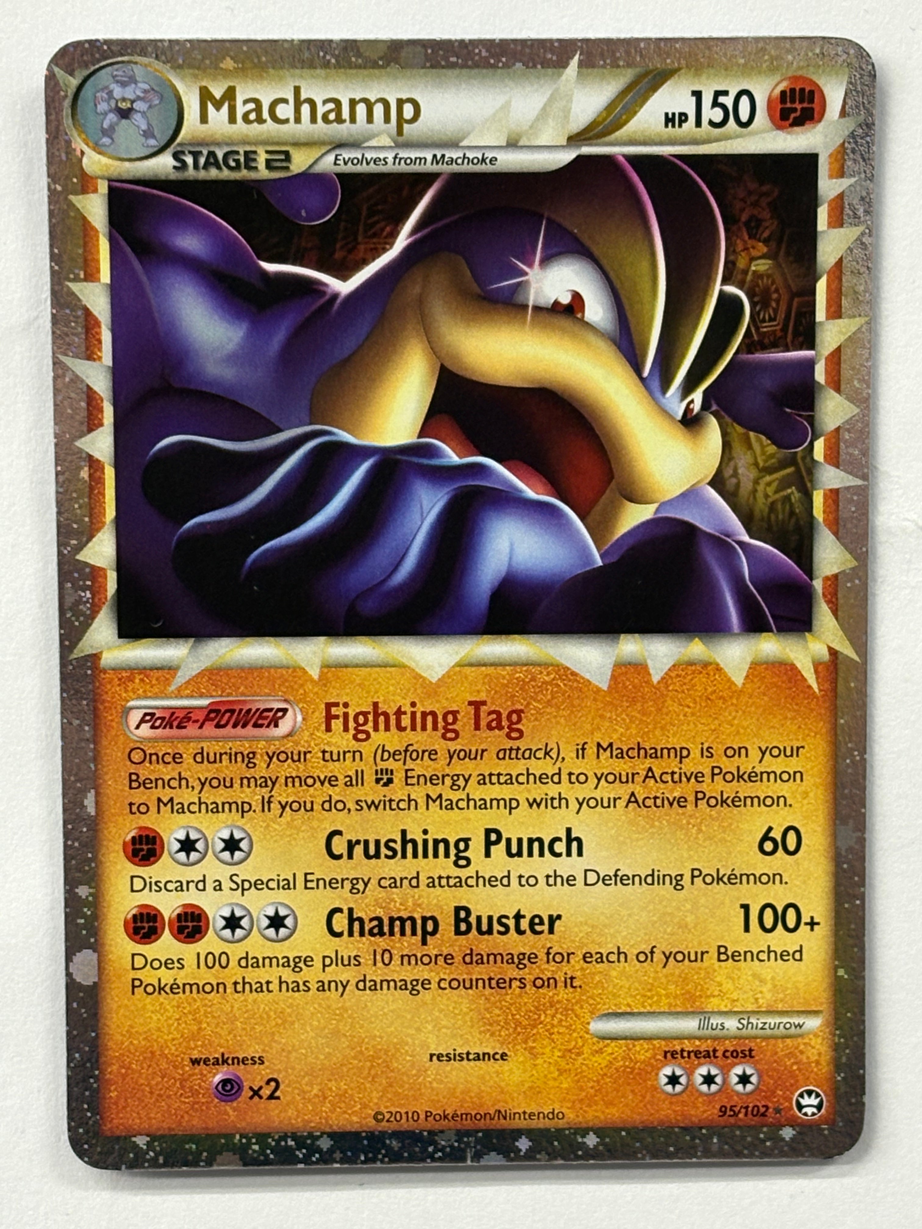 Pokémon TCG - HS-Triumphant Machamp 95/102 NM