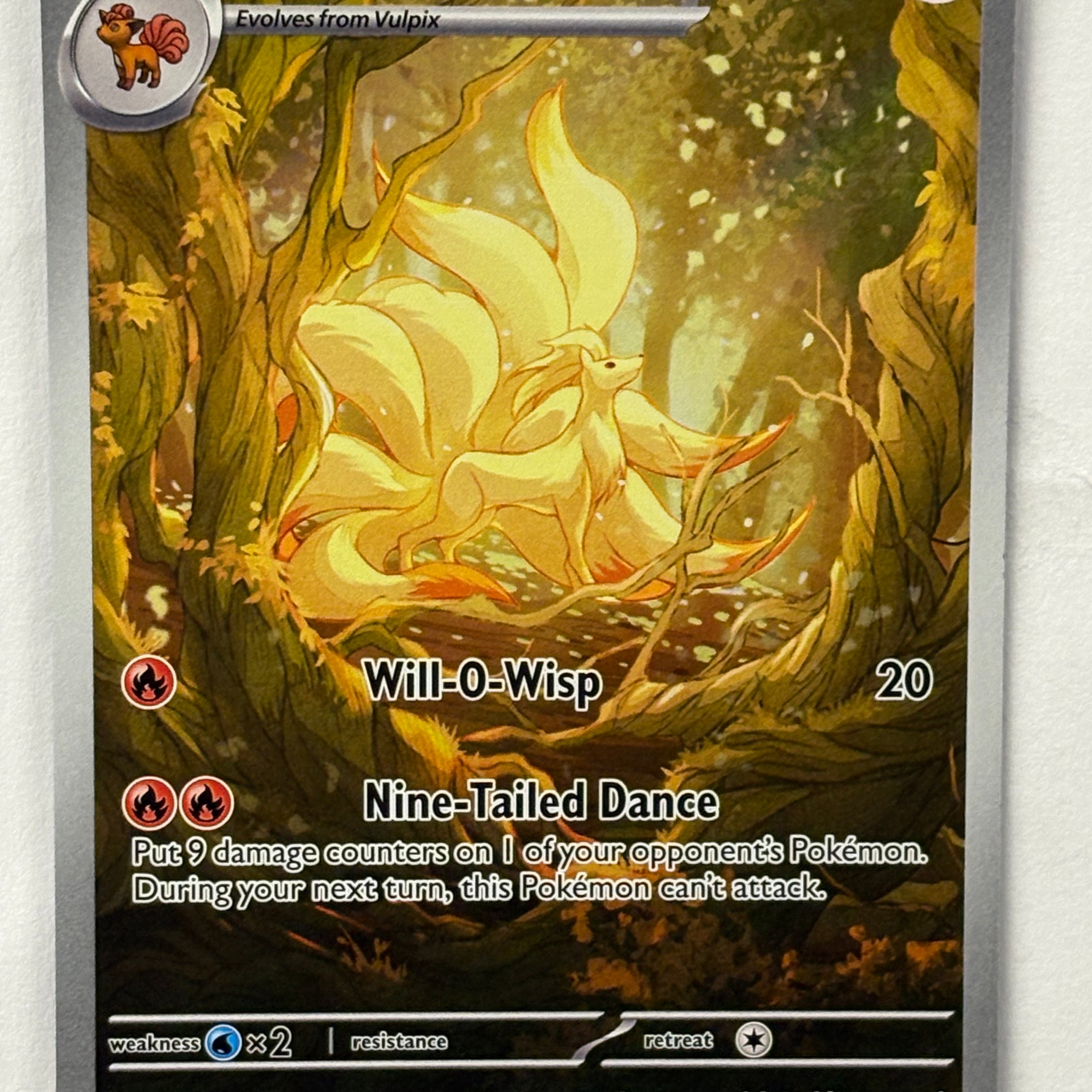 Pokémon TCG - Obsidian Flames Ninetales 199/197 NM