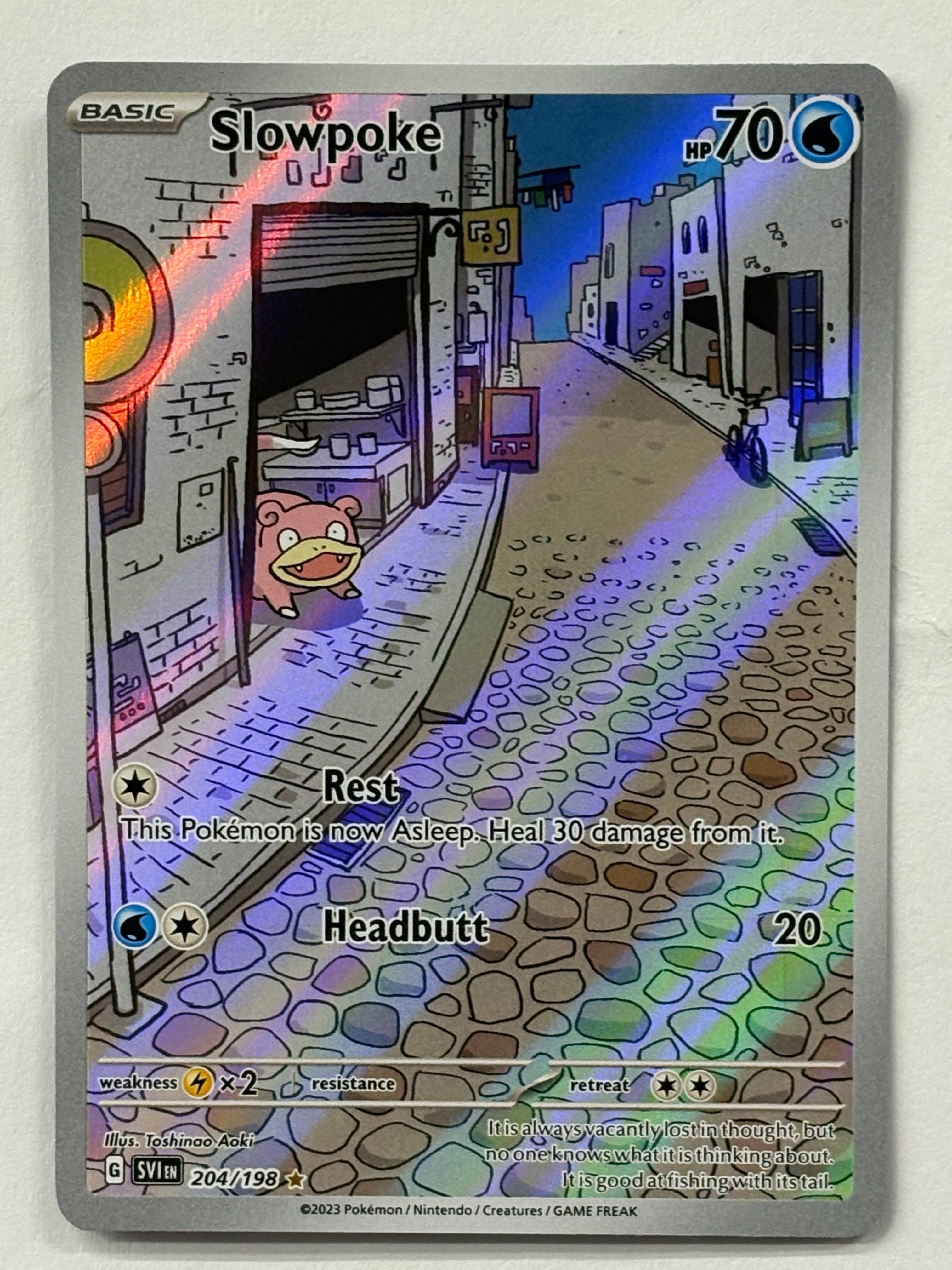 Pokémon TCG - Scarlet & Violet Slowpoke 204/198 NM