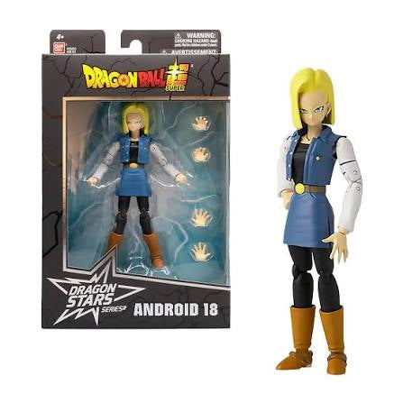 Bandai Dragon Ball Super Dragon Stars Series Android 18 Action Figure