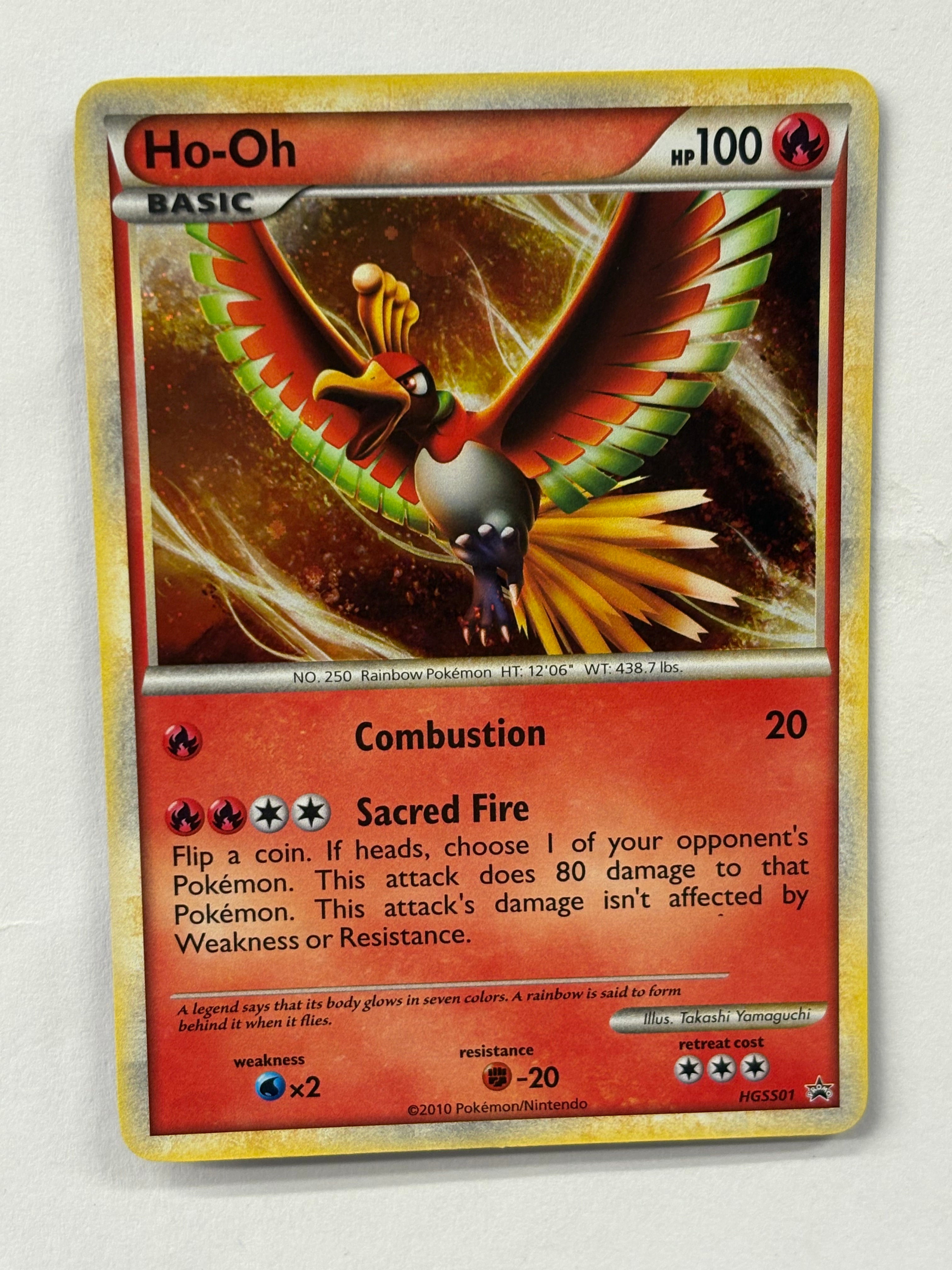 Pokémon TCG - Heartgold & SoulSilver Promo Ho-Oh HGSS01 NM