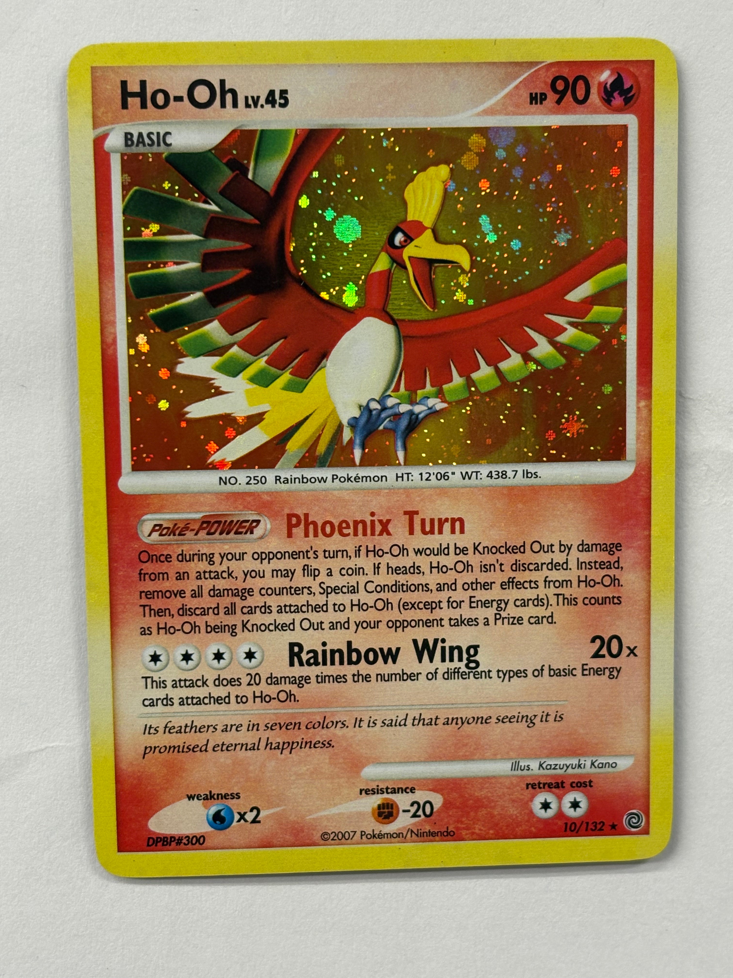 Pokémon TCG -Secret Wonders Ho-Oh 10/132 (Holo) NM