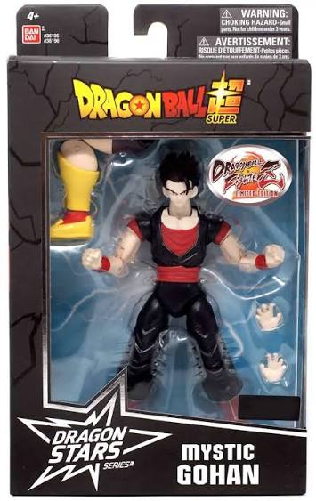 Bandai Dragon Ball Super Dragon Stars Series Mystic Gohan Dragon Ball FighterZ Limited Edition GameStop Exclusive Action Figure