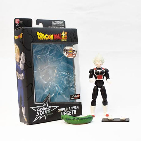 Bandai Dragon Ball Super Dragon Stars Series Super Saiyan Vegeta Dragon Ball FighterZ Limited Edition GameStop Exclusive Action Figure