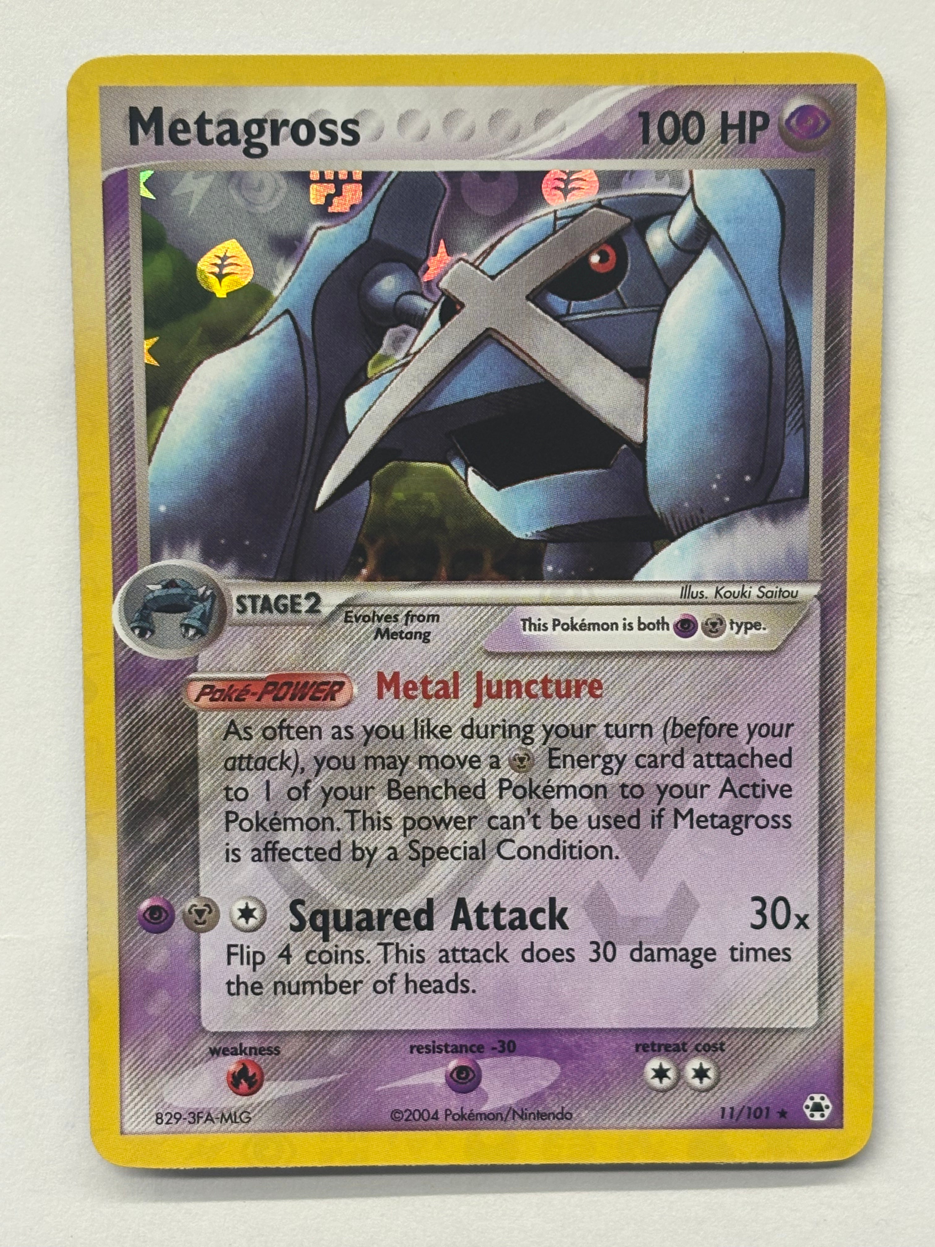 Pokémon TCG - EX Hidden Legends Metagross 11/101 NM