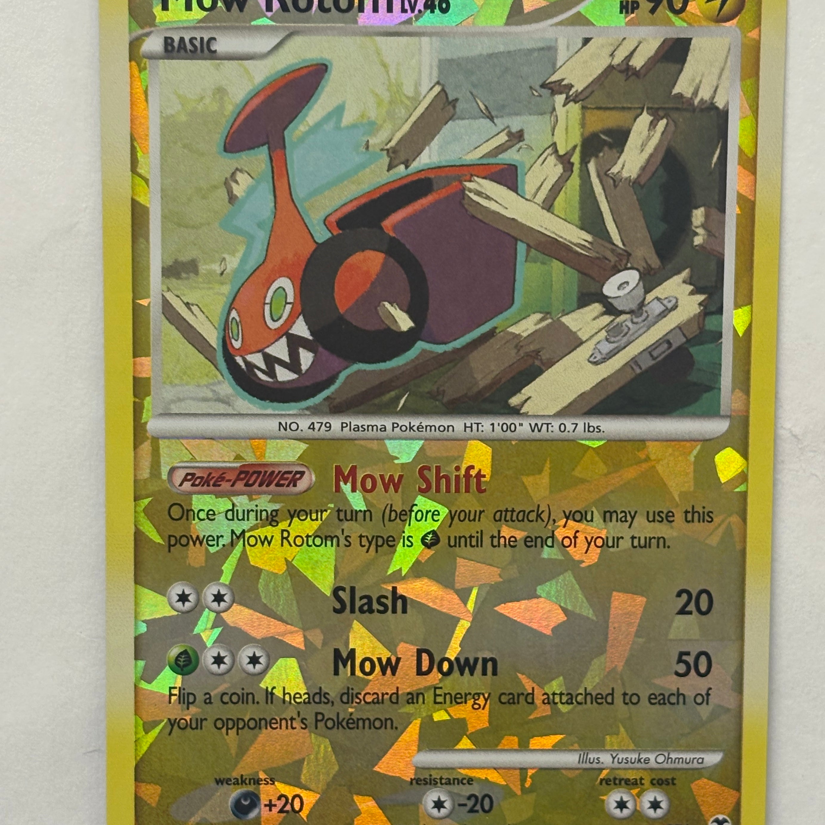 Pokémon TCG - Rising Rivals Mow Rotom RT3 NM