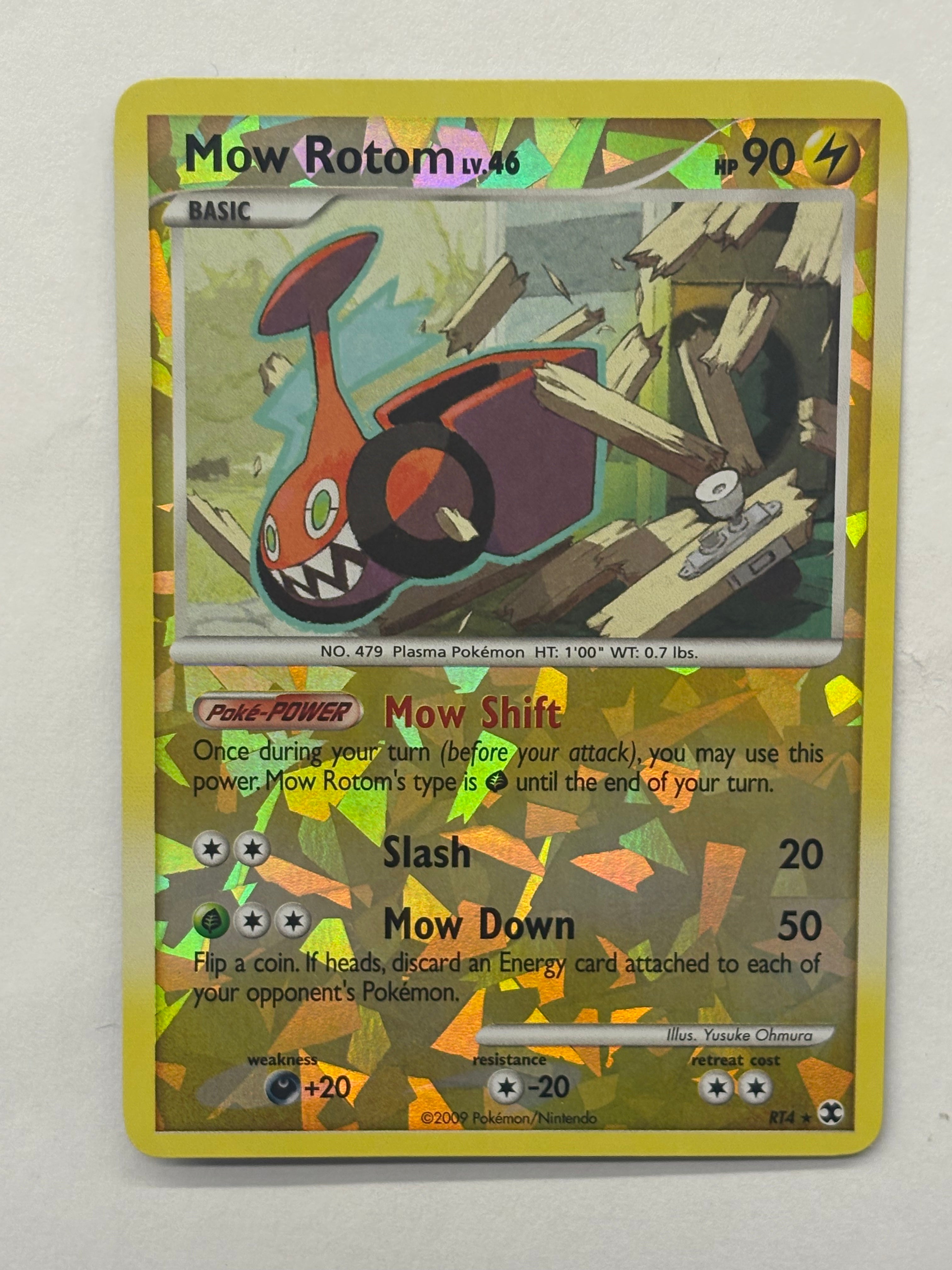 Pokémon TCG - Rising Rivals Mow Rotom RT3 NM