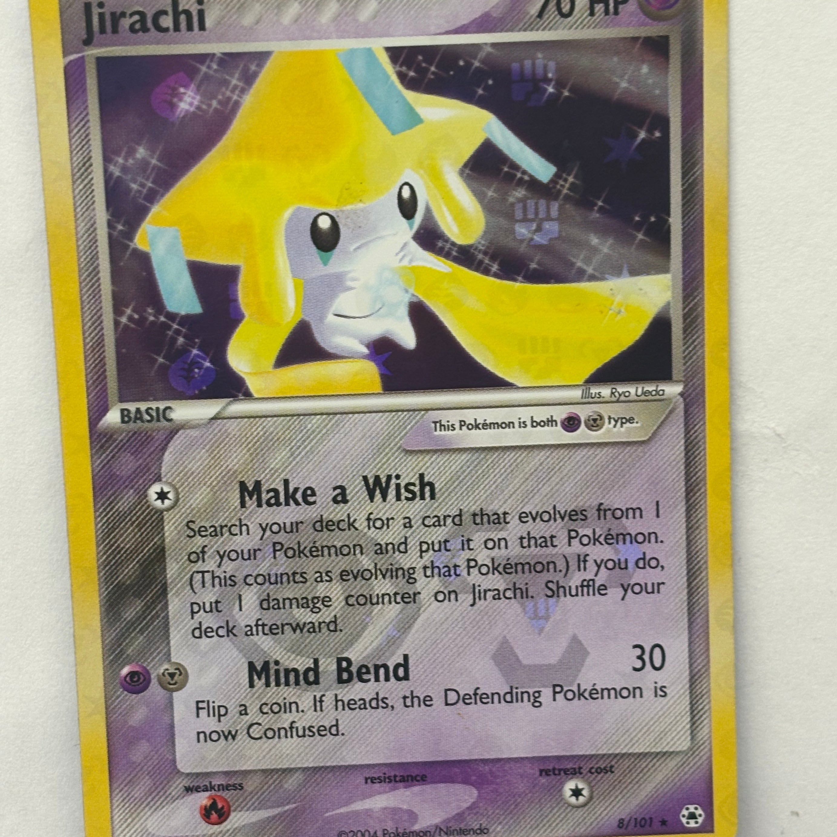Pokémon TCG - EX Hidden Legends Jirachi 8/101 LP
