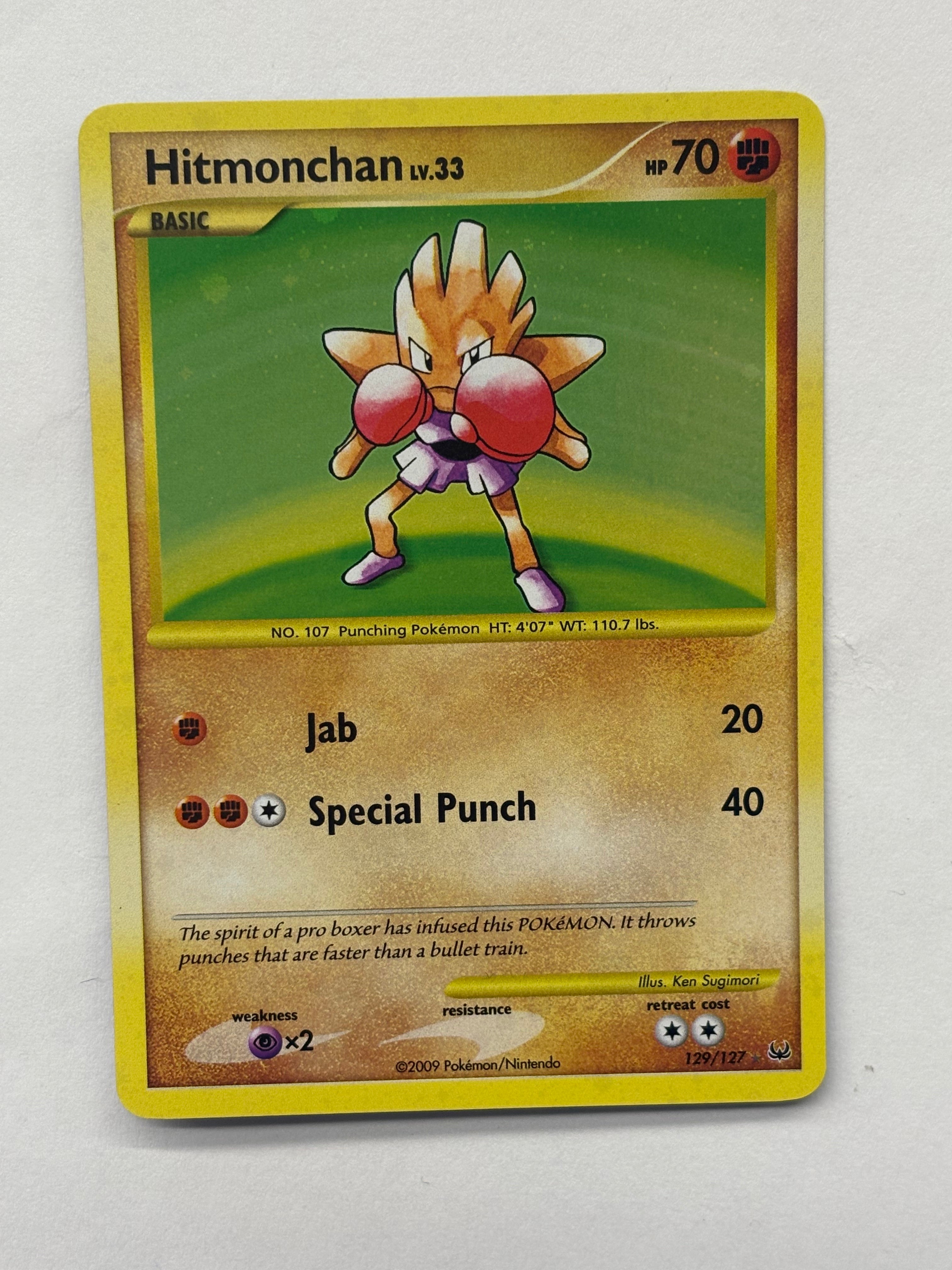 Pokémon TCG - Platinum Hitmonchan 129/127 NM