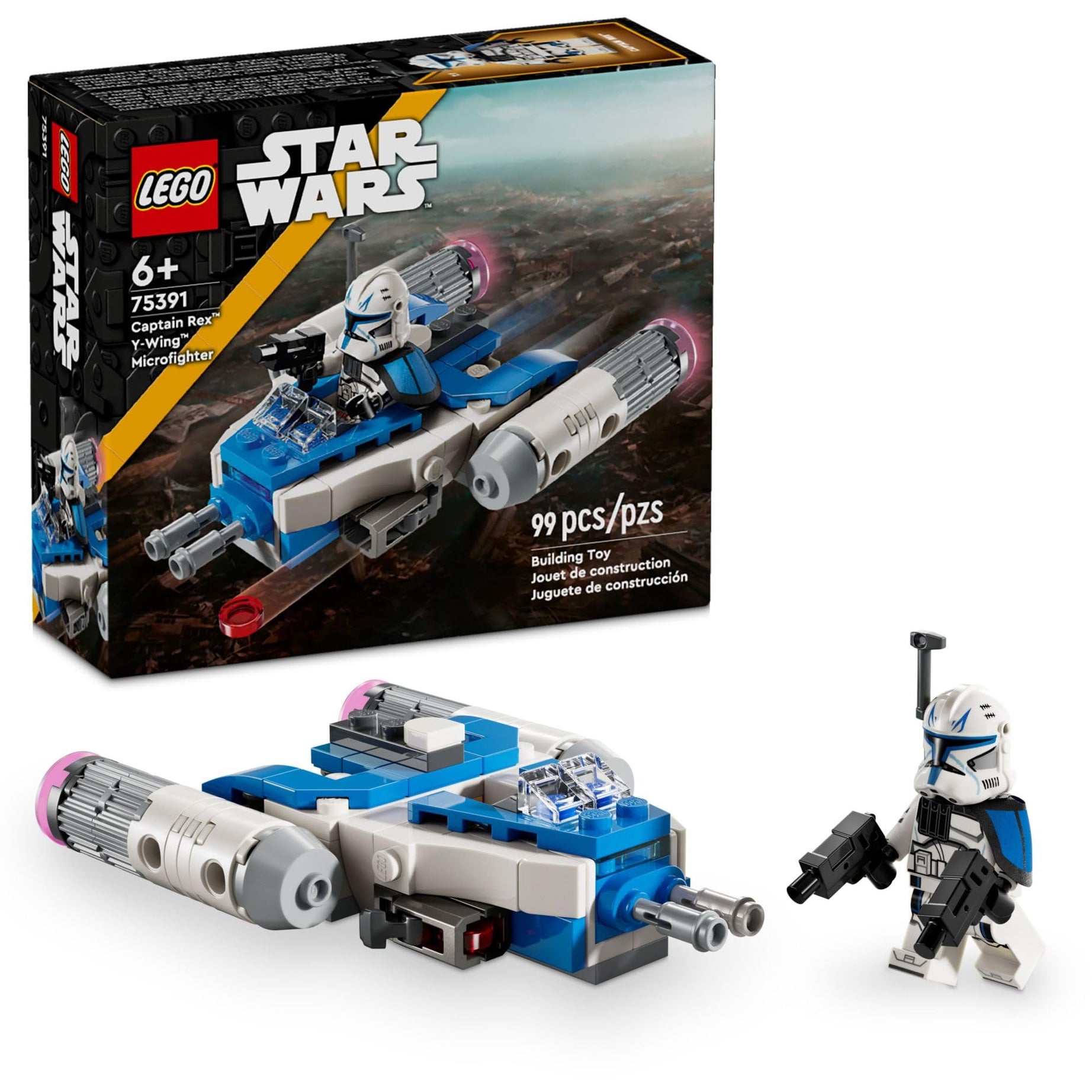 Lego Star Wars Captain Rex Y-Wing Microfighter 75391