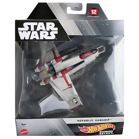 Hot Wheels Star Wars Starships Select Republic Gunship Die-cast Car