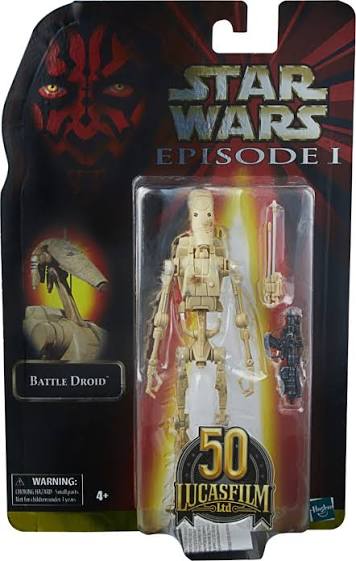 Hasbro Star Wars Episode 1 Battle Droid Action Figure