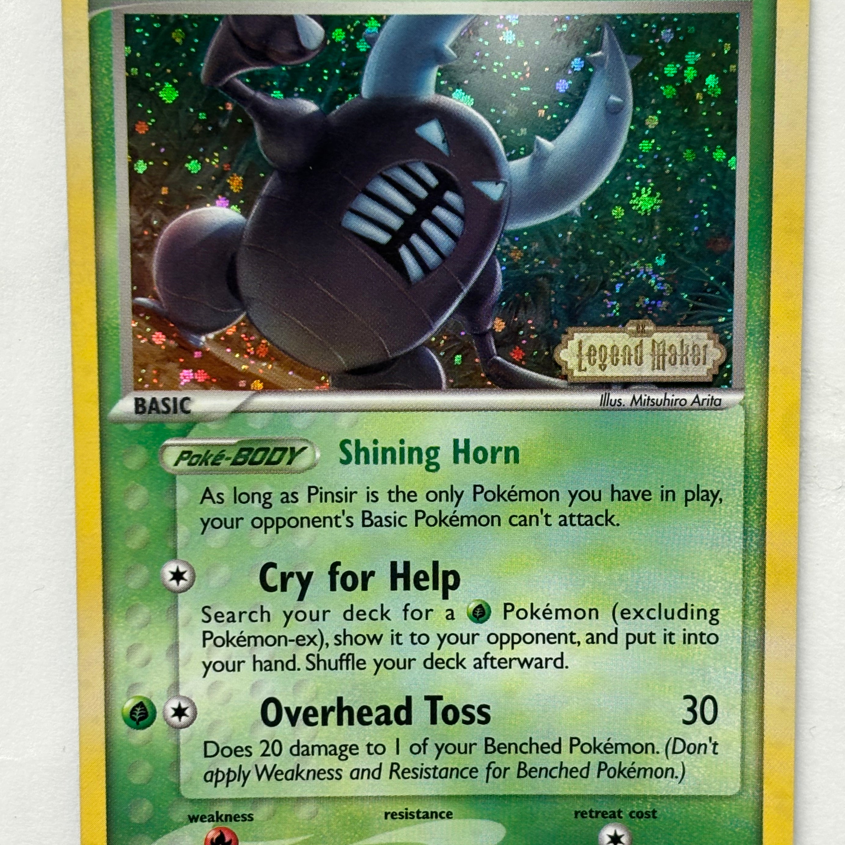 Pokémon TCG - EX Legend Maker Pinsir 24/92 LP