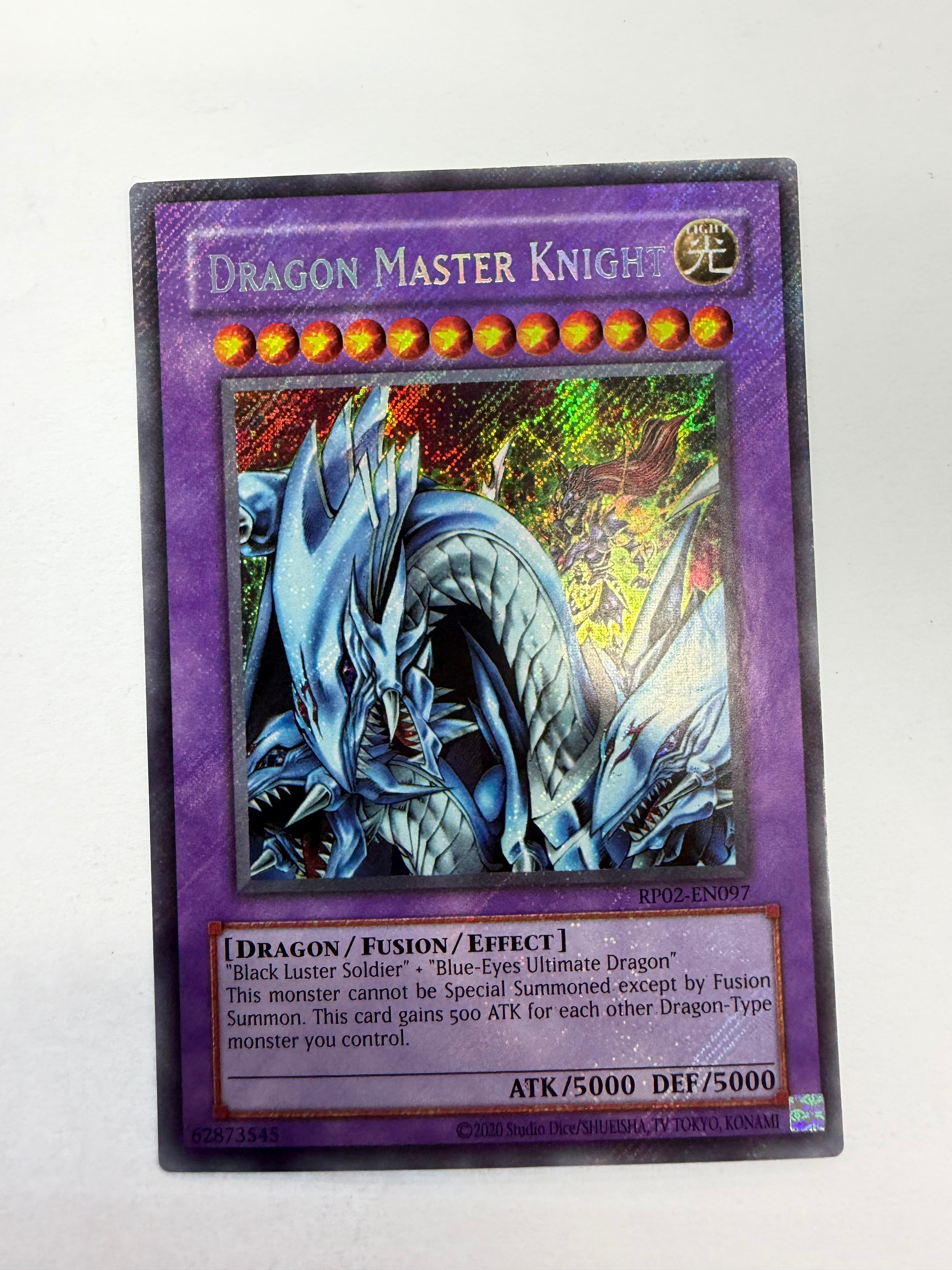 Yu-Gi-Oh! TCG - Retro Pack 2 Dragon Master Knight RP02-EN097 Holo NM
