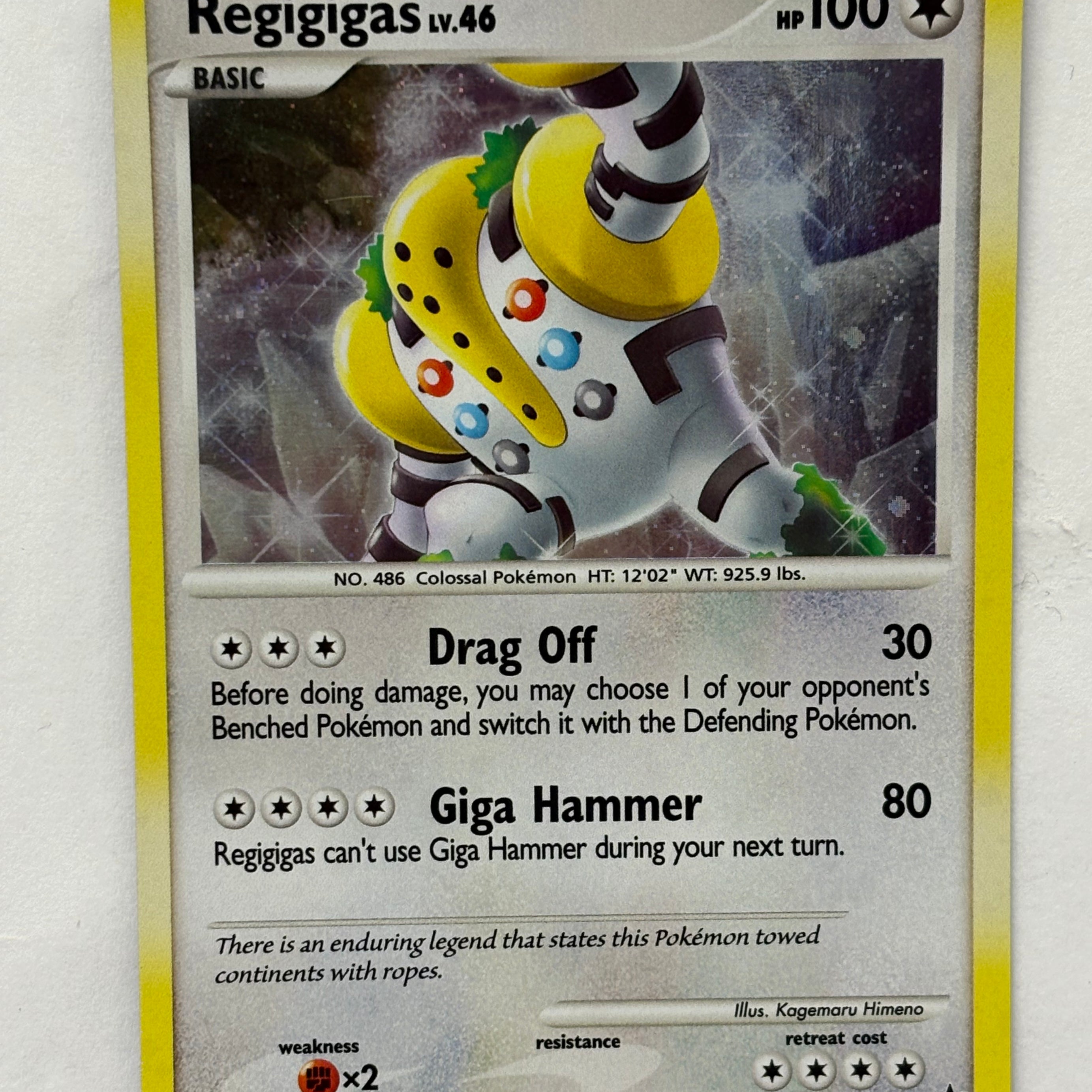 Pokémon TCG - Promo Cards Regigigas DP40 NM