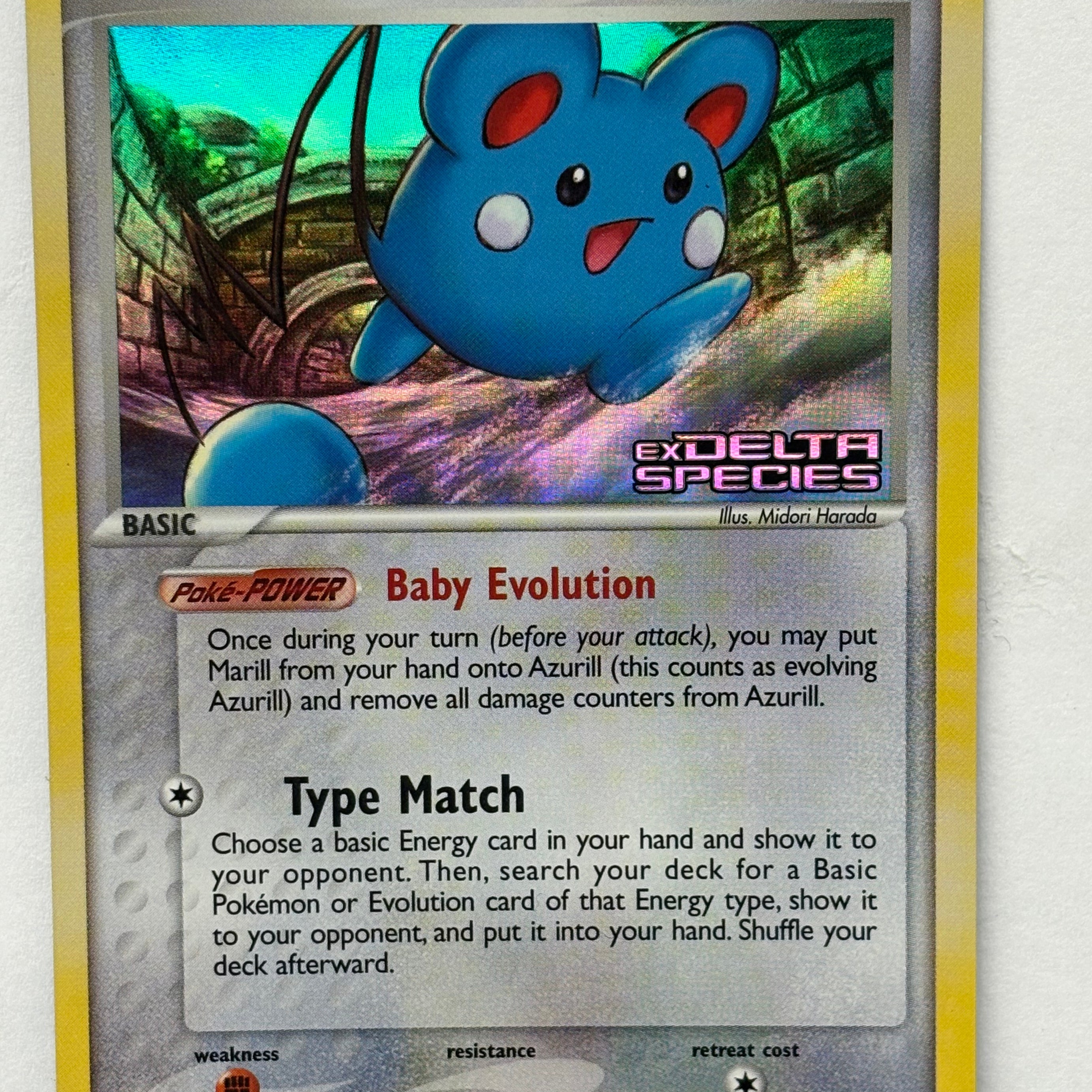 Pokémon TCG - EX Delta Species Azurill (Delta Species) 20/113 NM