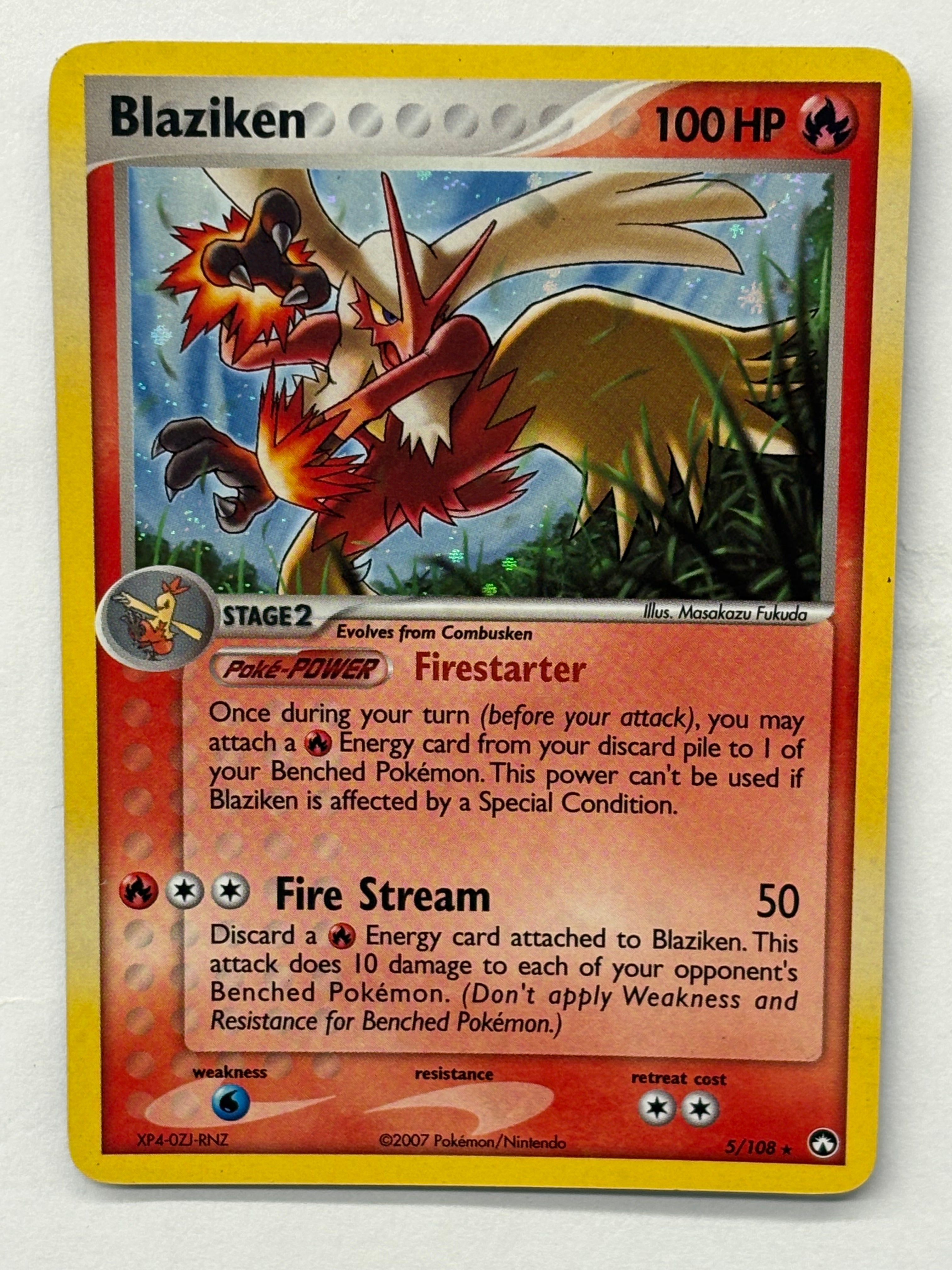 Pokémon TCG - EX Power Keepers Blaziken 5/108 LP