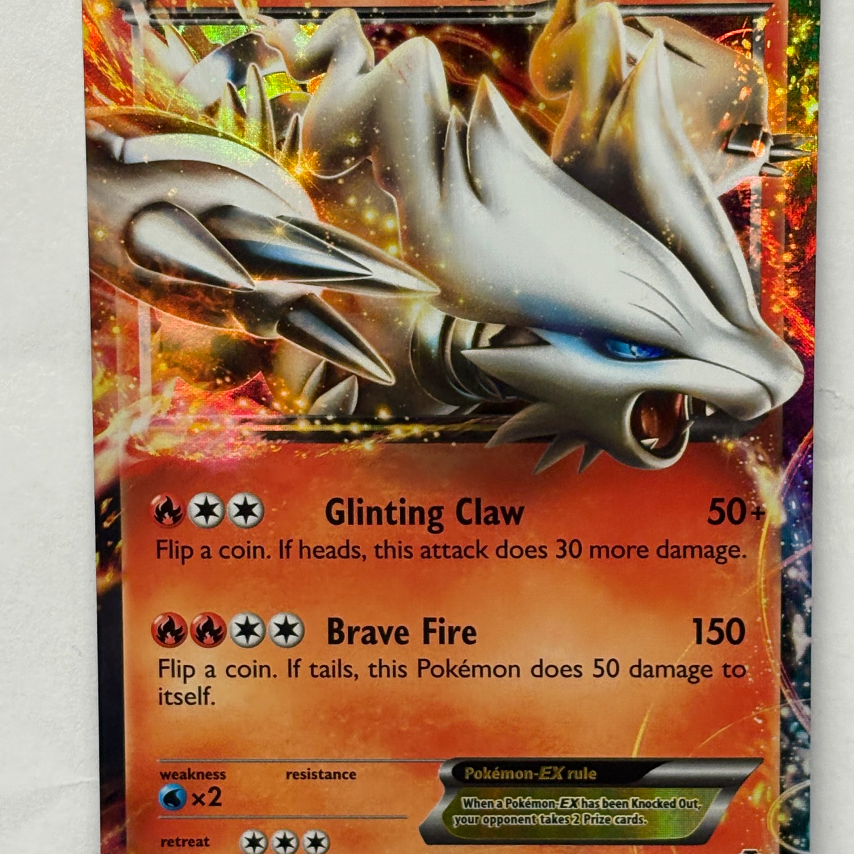 Pokémon TCG - Next Destinies Reshiram EX 22/99 NM
