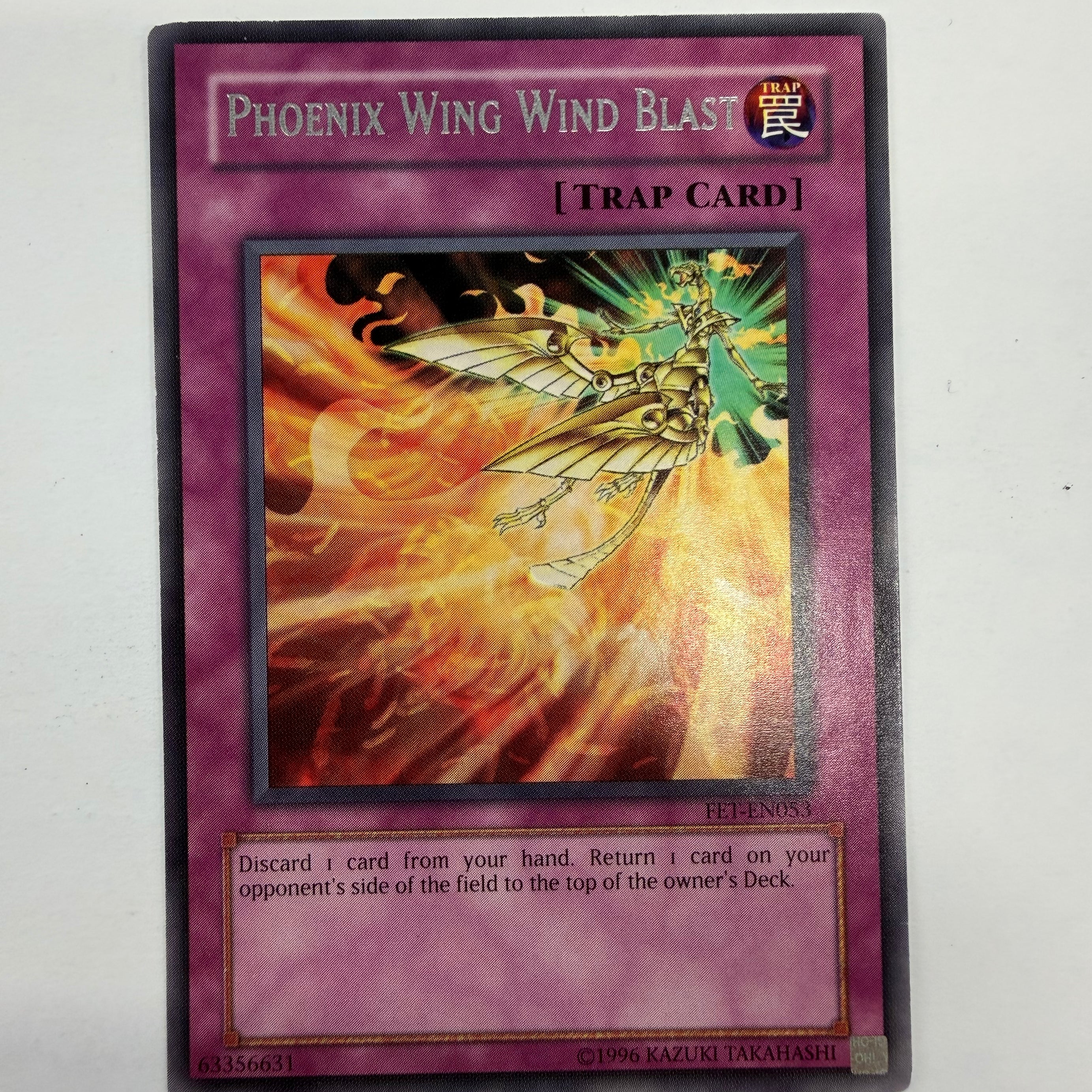 Yu-Gi-Oh! TCG - Flaming Eternity Phoenix Wing Wild Blast FET-EN053 Non Holo NM