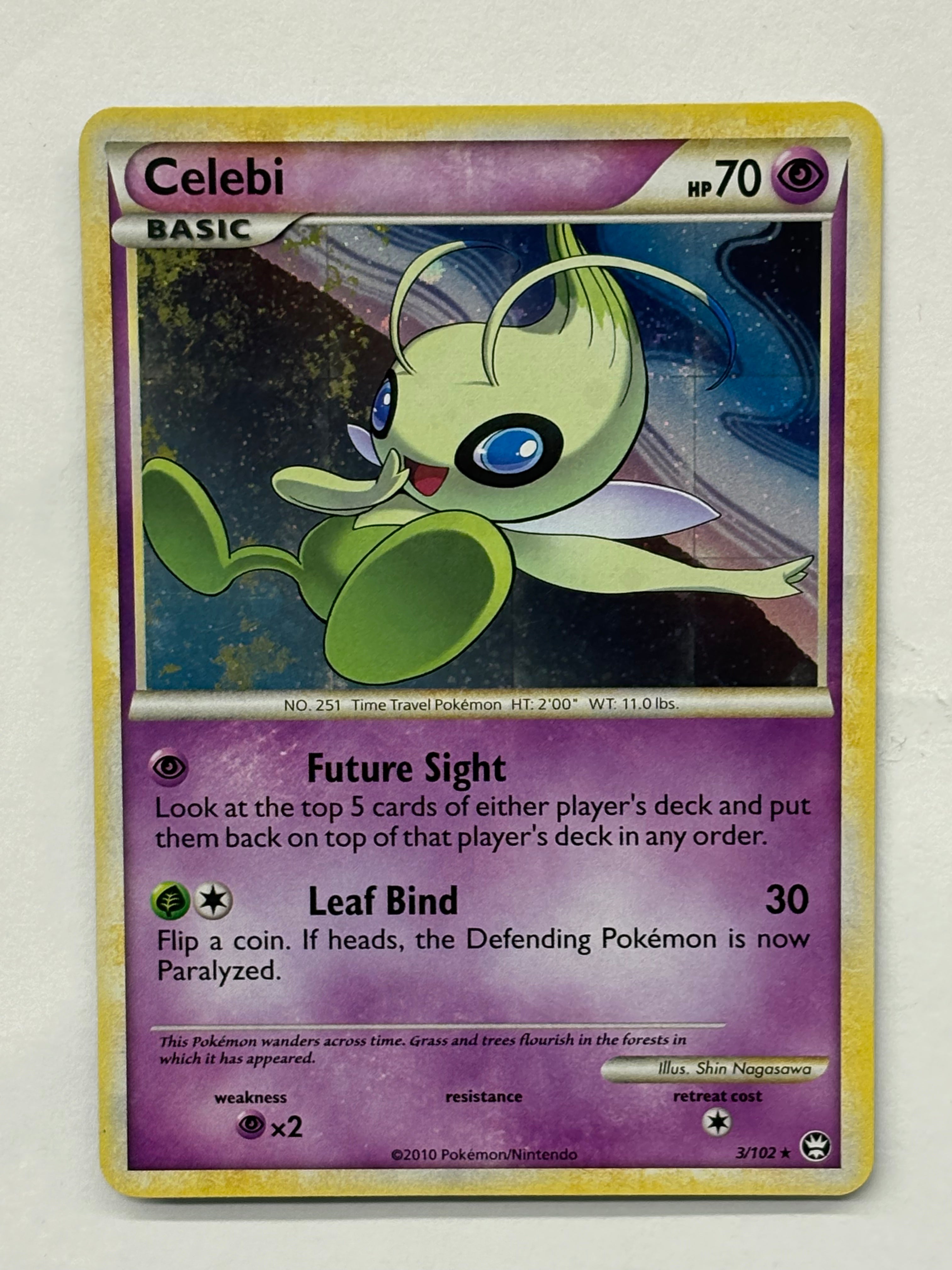 Pokémon TCG - HS-Triumphant Celebi 3/102 NM