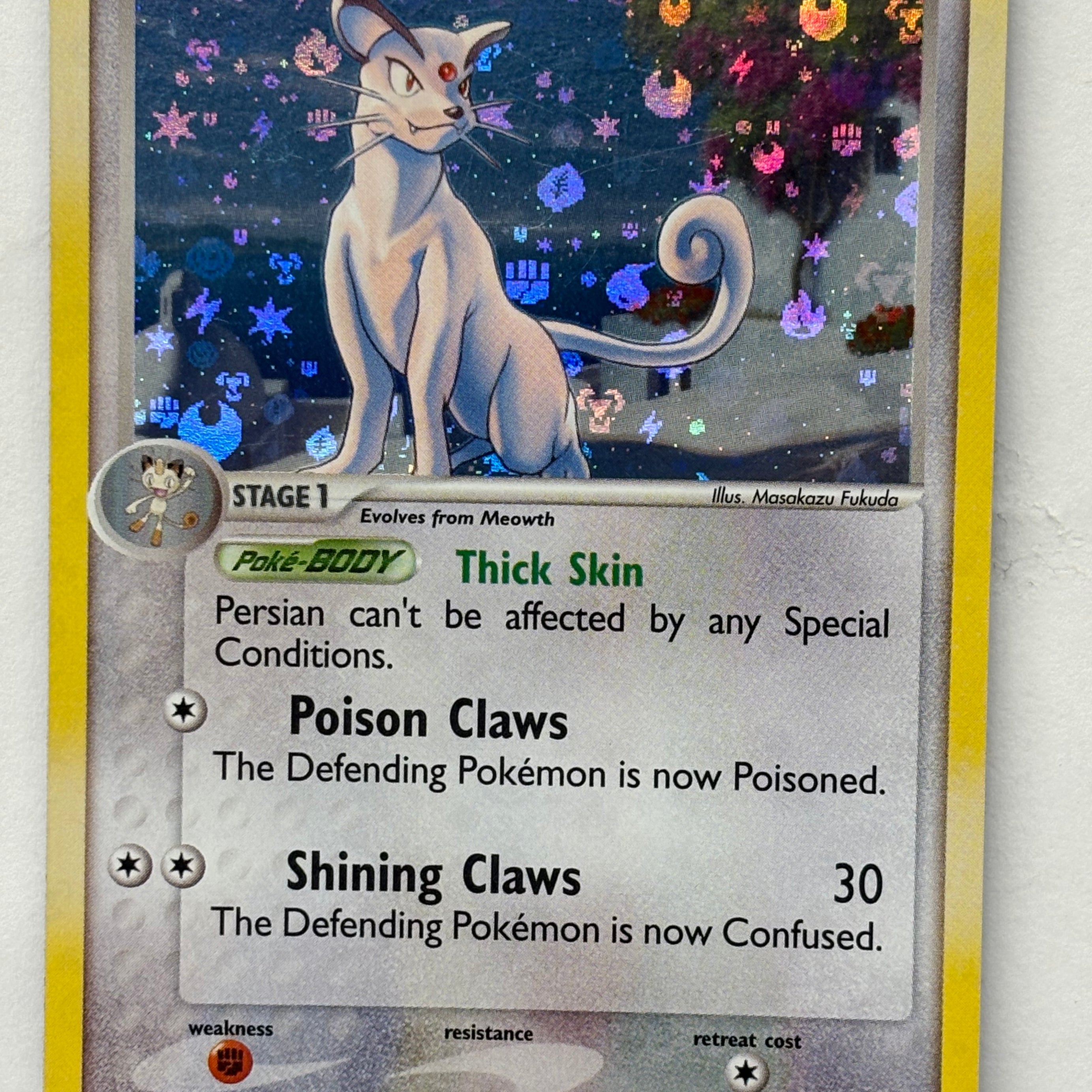Pokémon TCG - EX FireRed & LeafGreen Persian 44/112 NM
