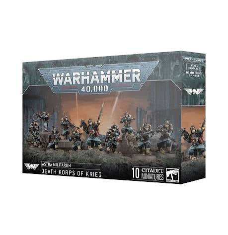 Warhammer 40K Astra Militarum Death Korps of Krieg 10 Citadel Miniatures